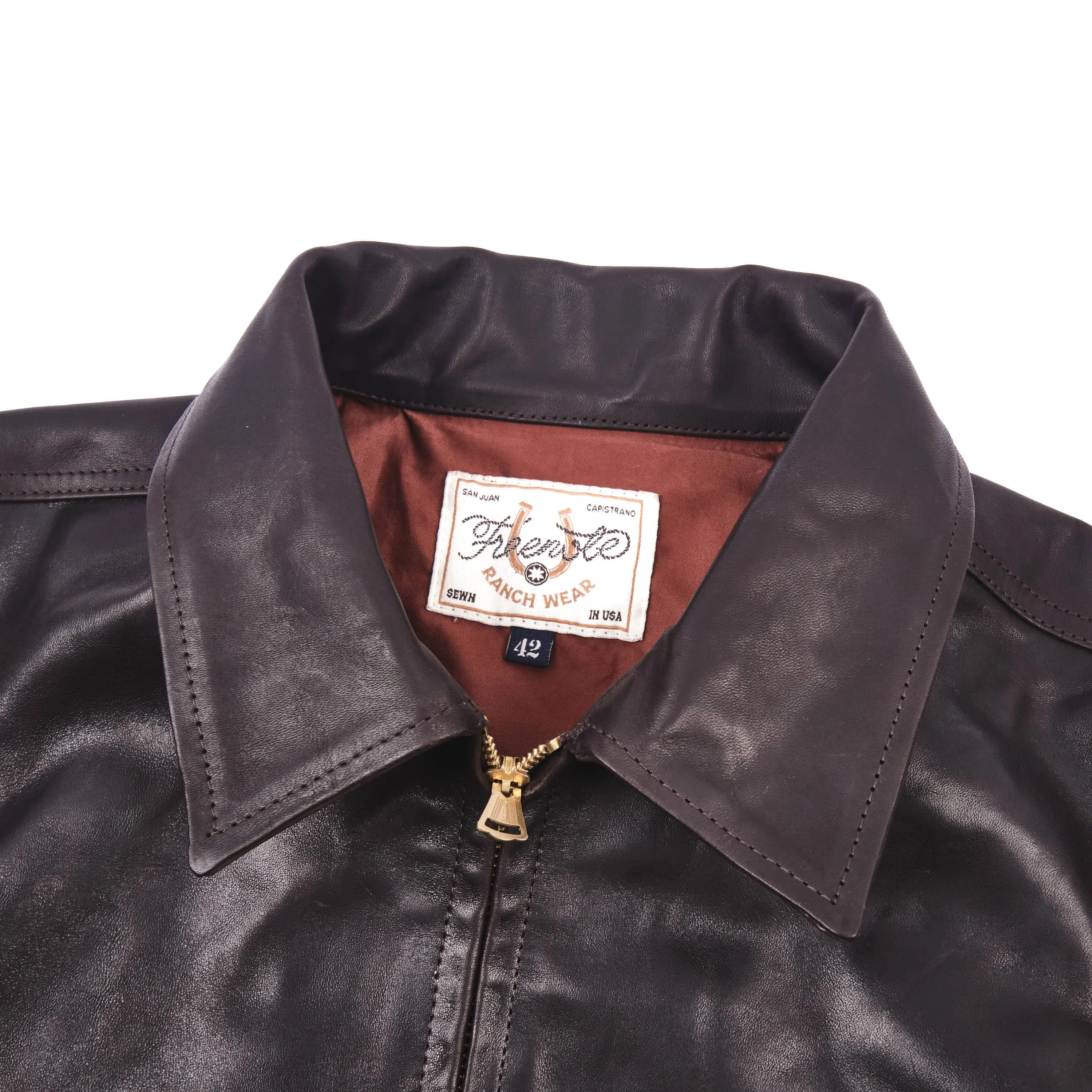 Alcorn Leather Seal Brown Horsehide sold by Freenote Cloth product image thumbnail 2