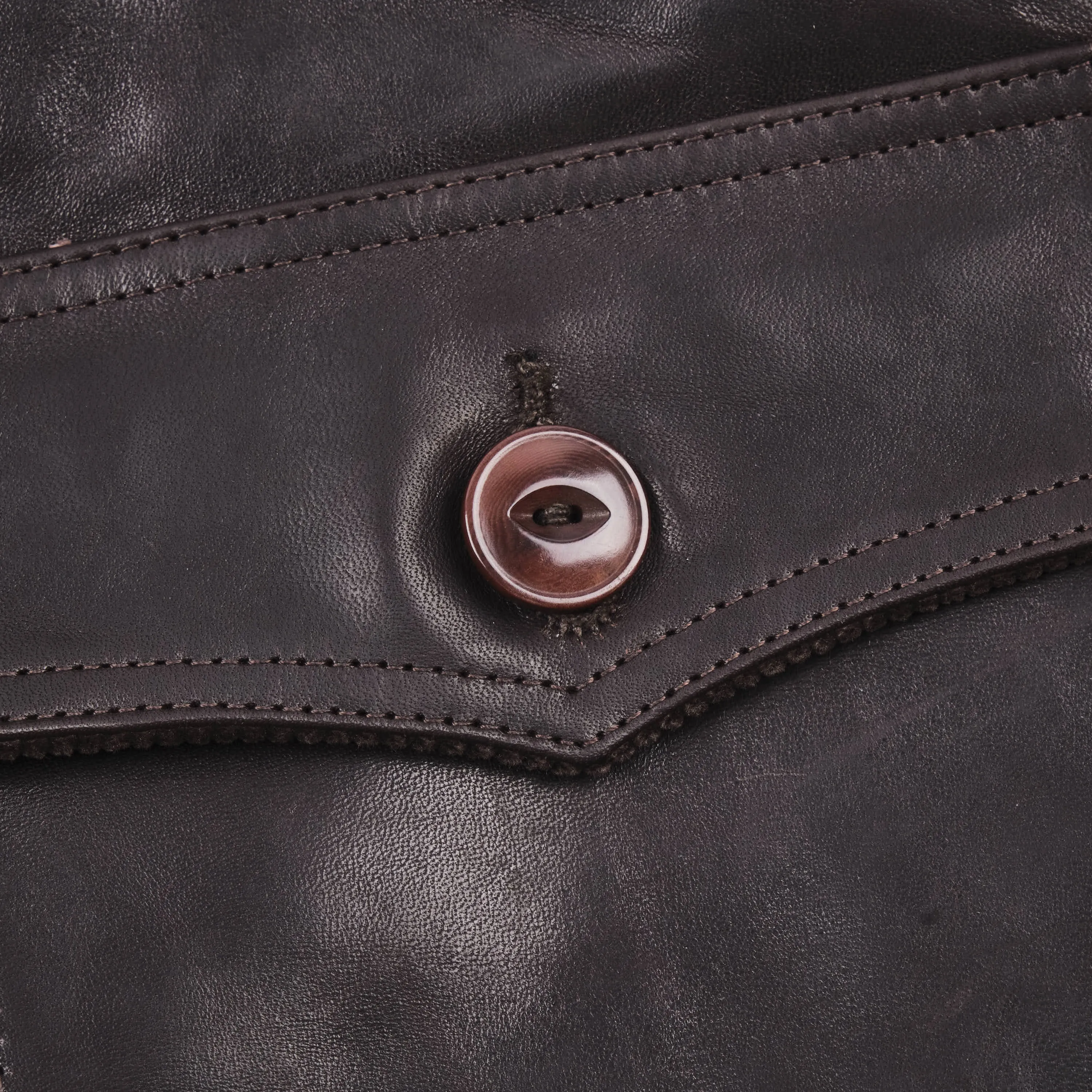 Alcorn Leather Seal Brown Horsehide sold by Freenote Cloth product image thumbnail 5
