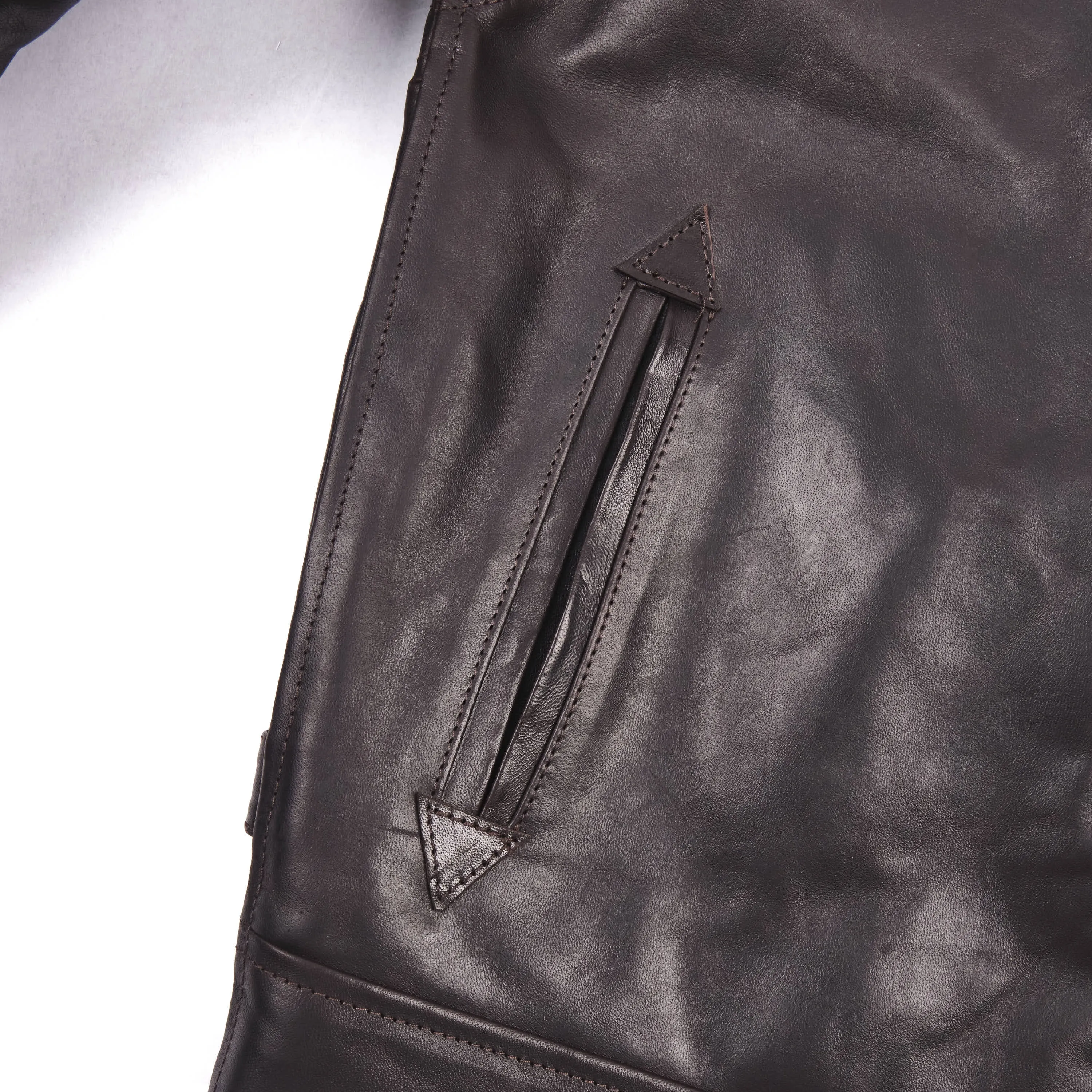 Locklin Seal Brown Horsehide sold by Freenote Cloth product image thumbnail 4