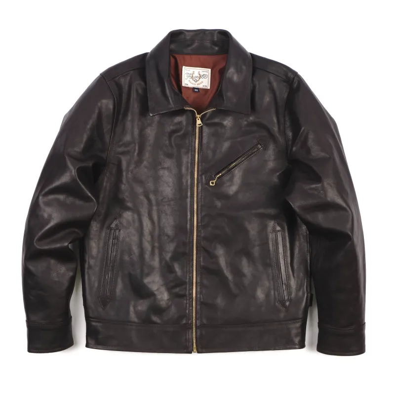 Locklin Seal Brown Horsehide made by Freenote Cloth