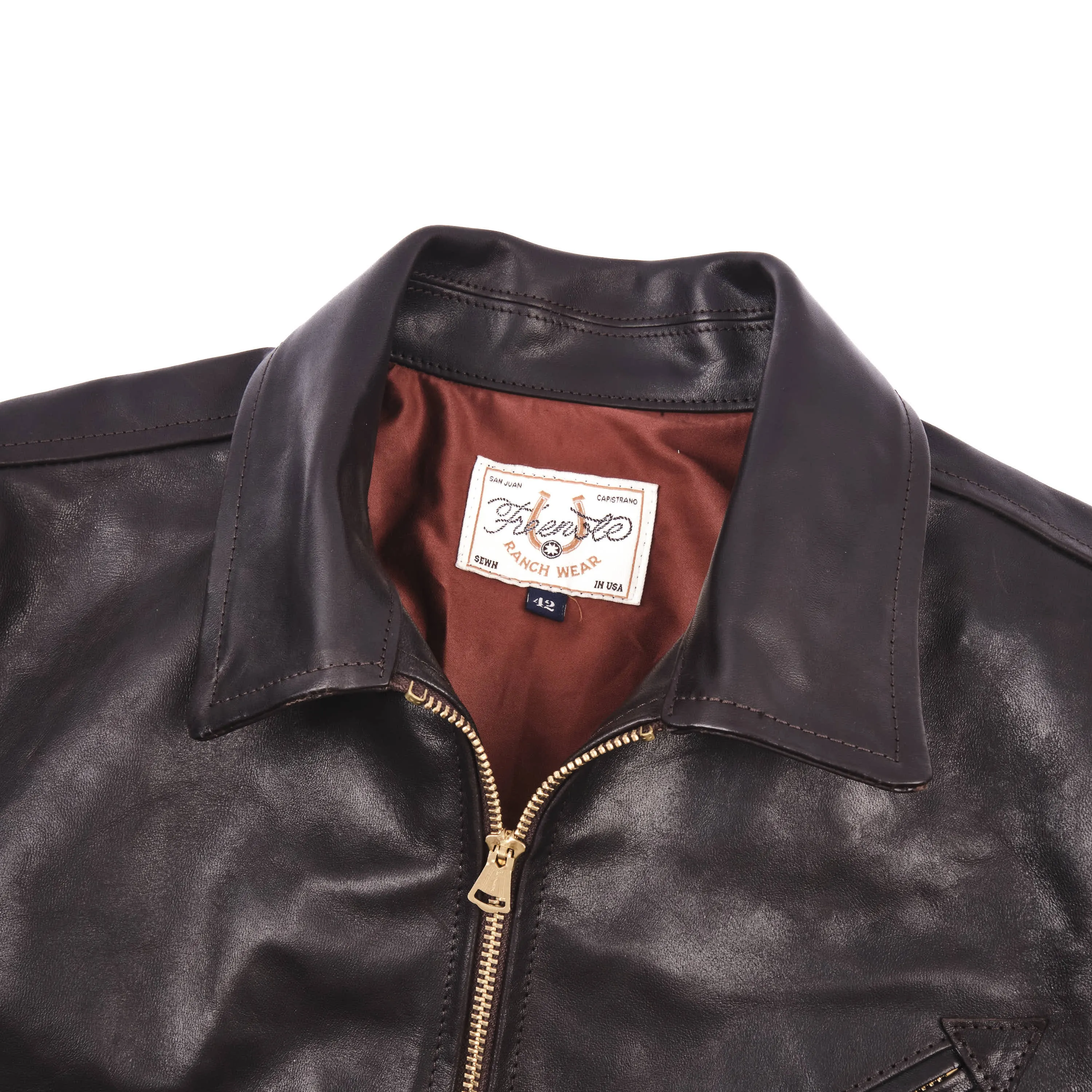 Locklin Seal Brown Horsehide sold by Freenote Cloth product image thumbnail 2
