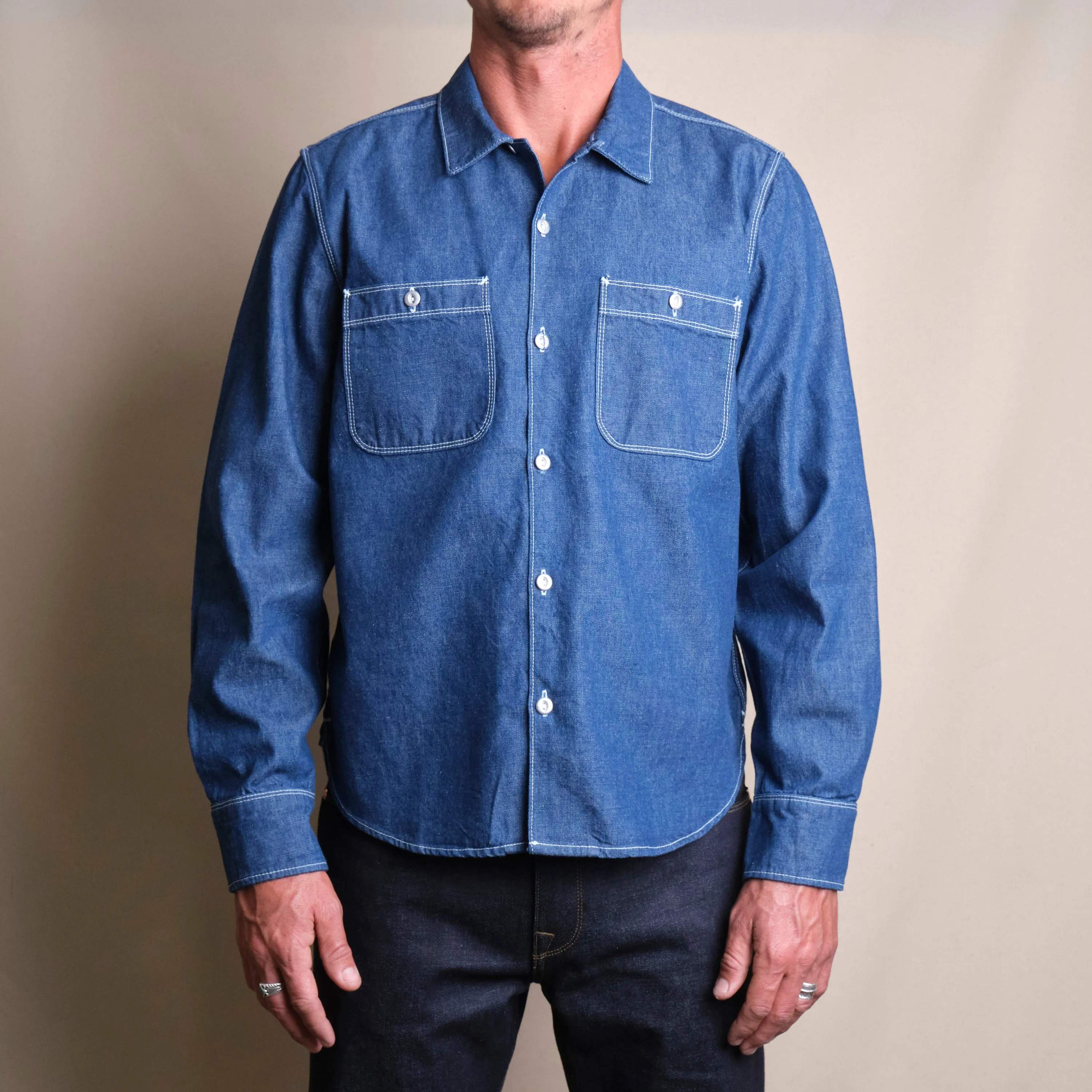 Dayton LS 9 Ounce Denim sold by Freenote Cloth product image thumbnail 2