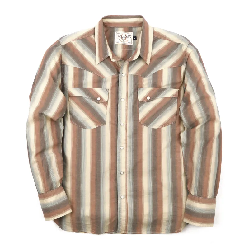 Calico Dusty Desert Stripe made by Freenote Cloth