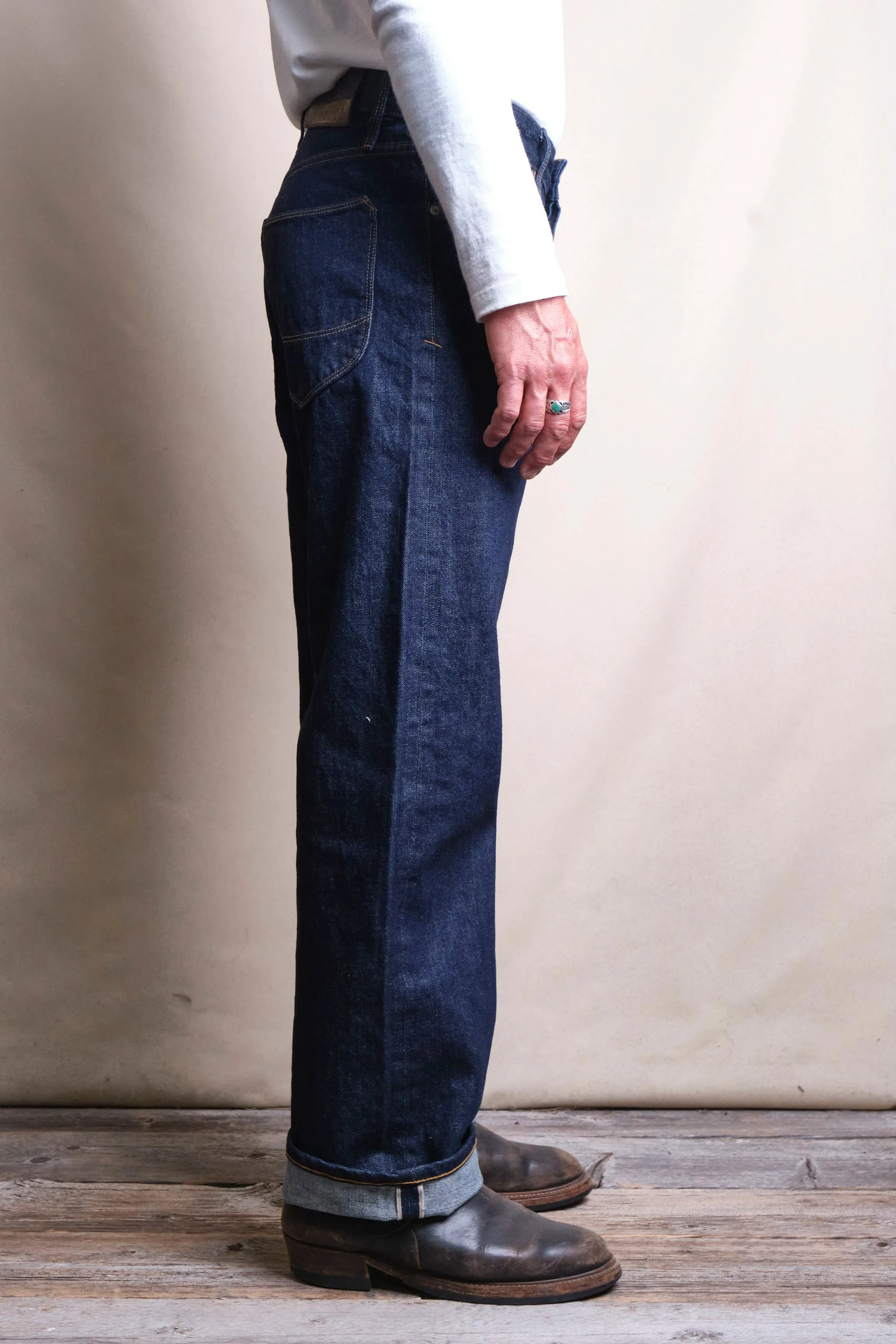 Modesto 14 Ounce 50's Blue Denim sold by Freenote Cloth product image thumbnail 4