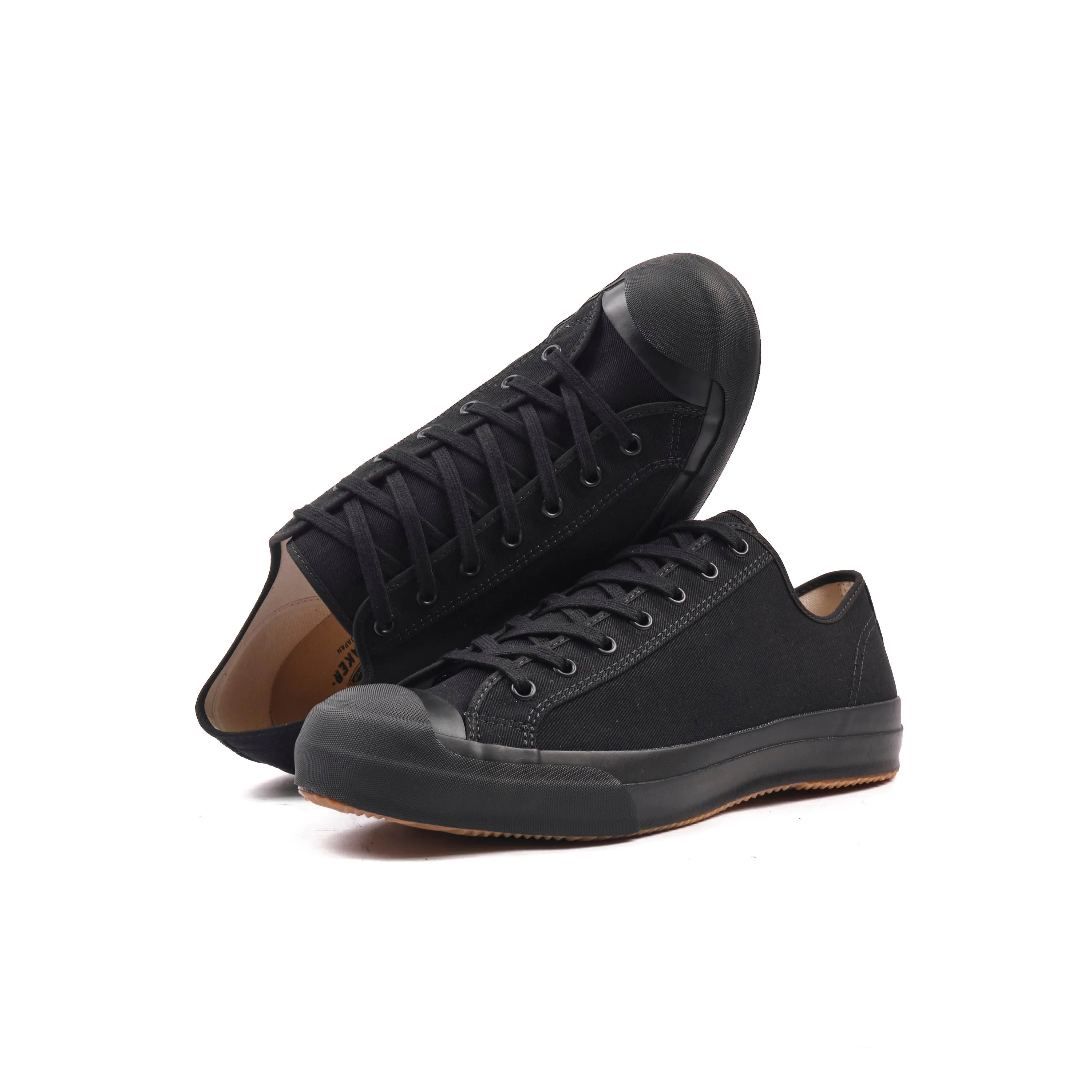 John Lofgren JLB Champion Sneakers - Solid Black Canvas sold by Freenote Cloth product image thumbnail 2