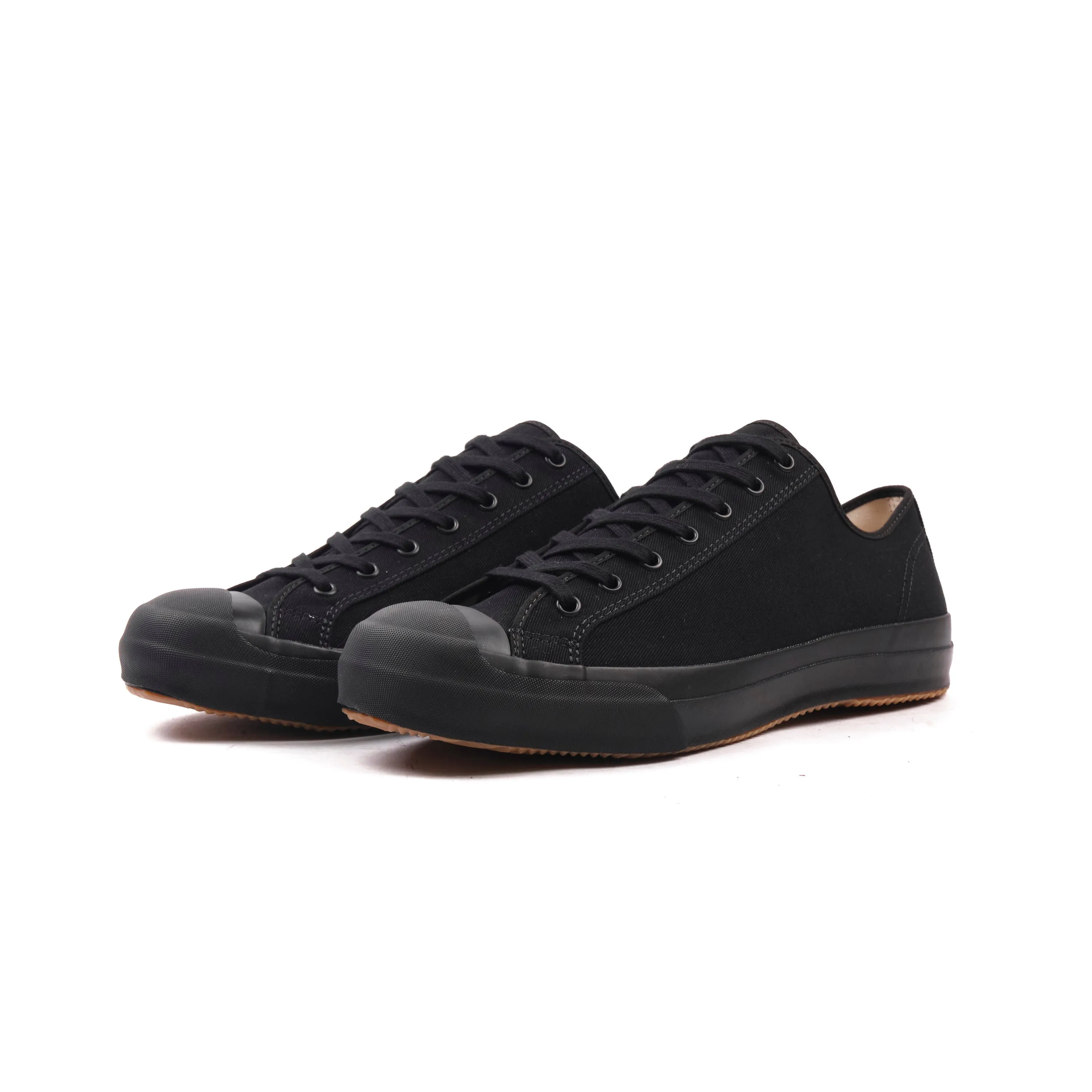 John Lofgren JLB Champion Sneakers - Solid Black Canvas sold by Freenote Cloth