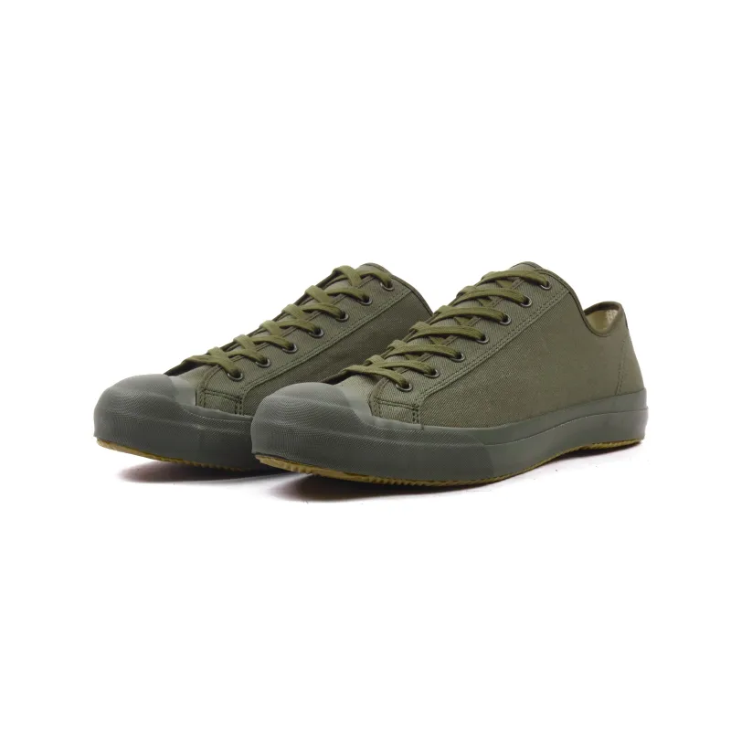 John Lofgren JLB Champion Sneakers - Solid Olive Canvas made by John Lofgren