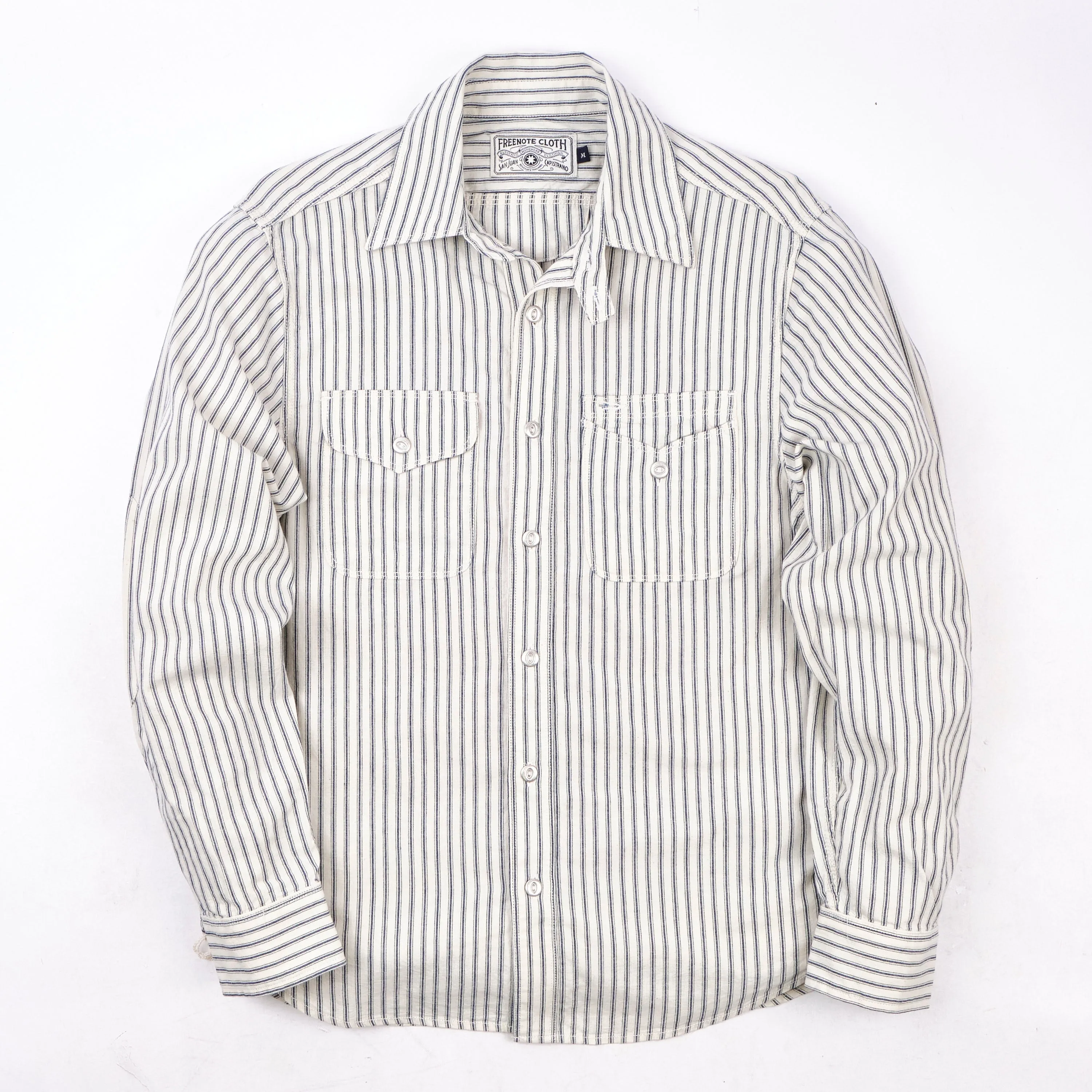 Lambert Cream Stripe sold by Freenote Cloth