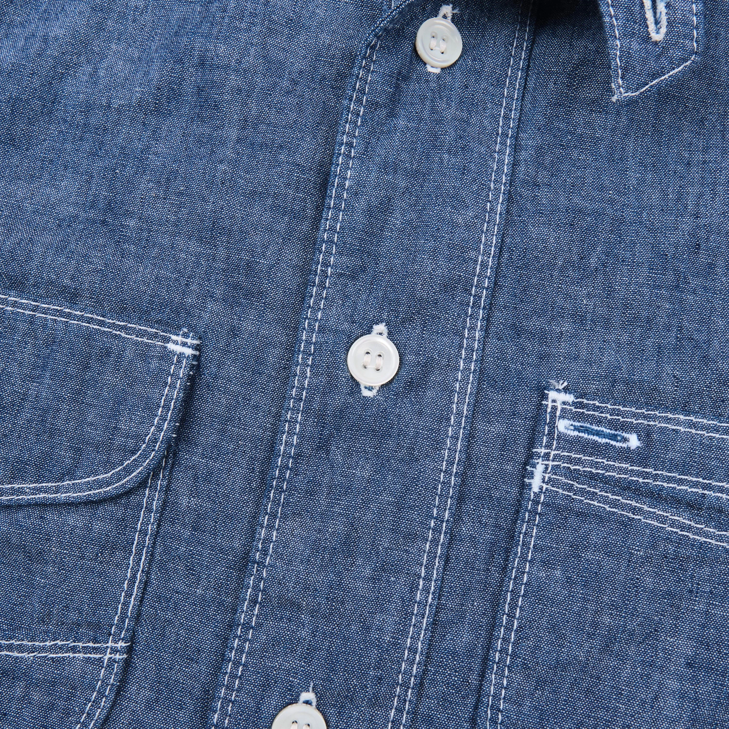 Modesto Shirt Chambray sold by Freenote Cloth product image thumbnail 5