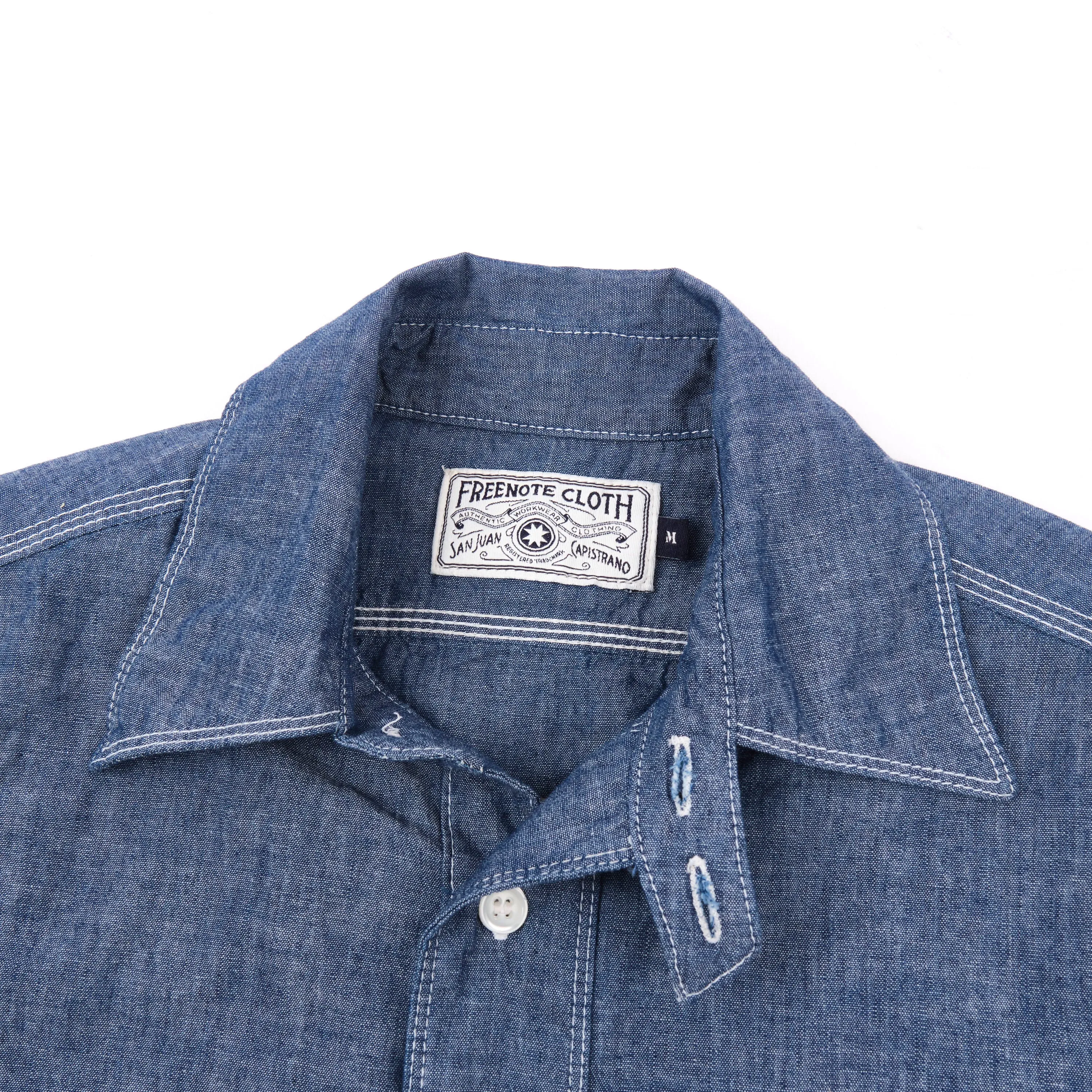 Modesto Shirt Chambray sold by Freenote Cloth product image thumbnail 2