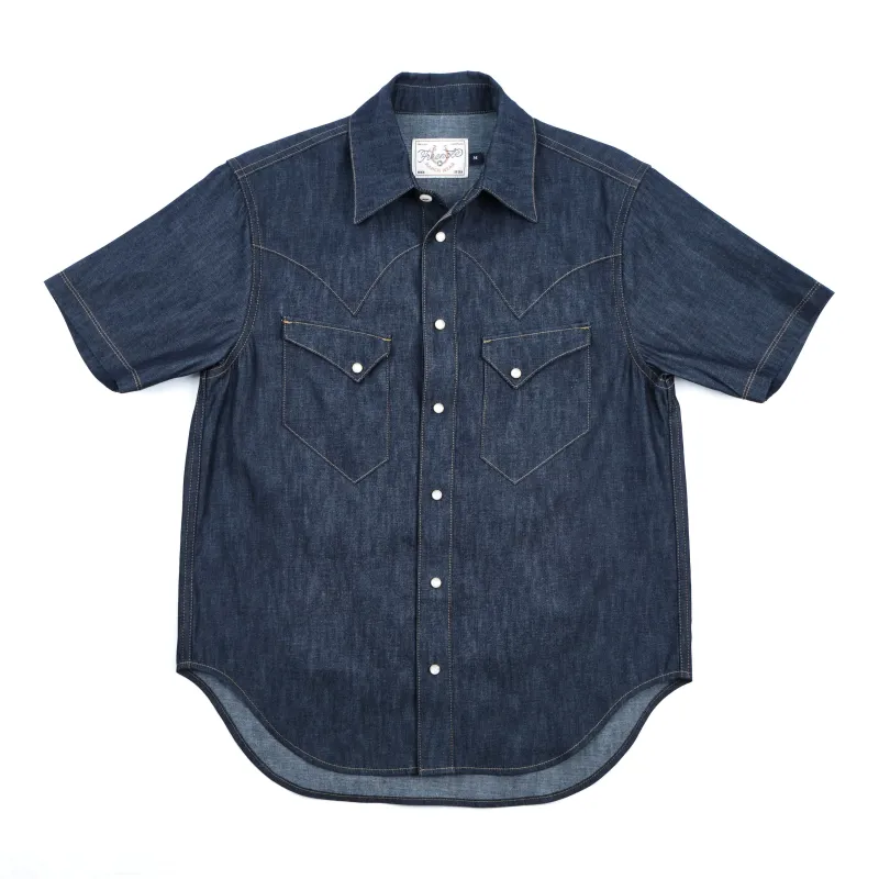 Northfork SS 6 Ounce Rinsed Denim made by Freenote Cloth
