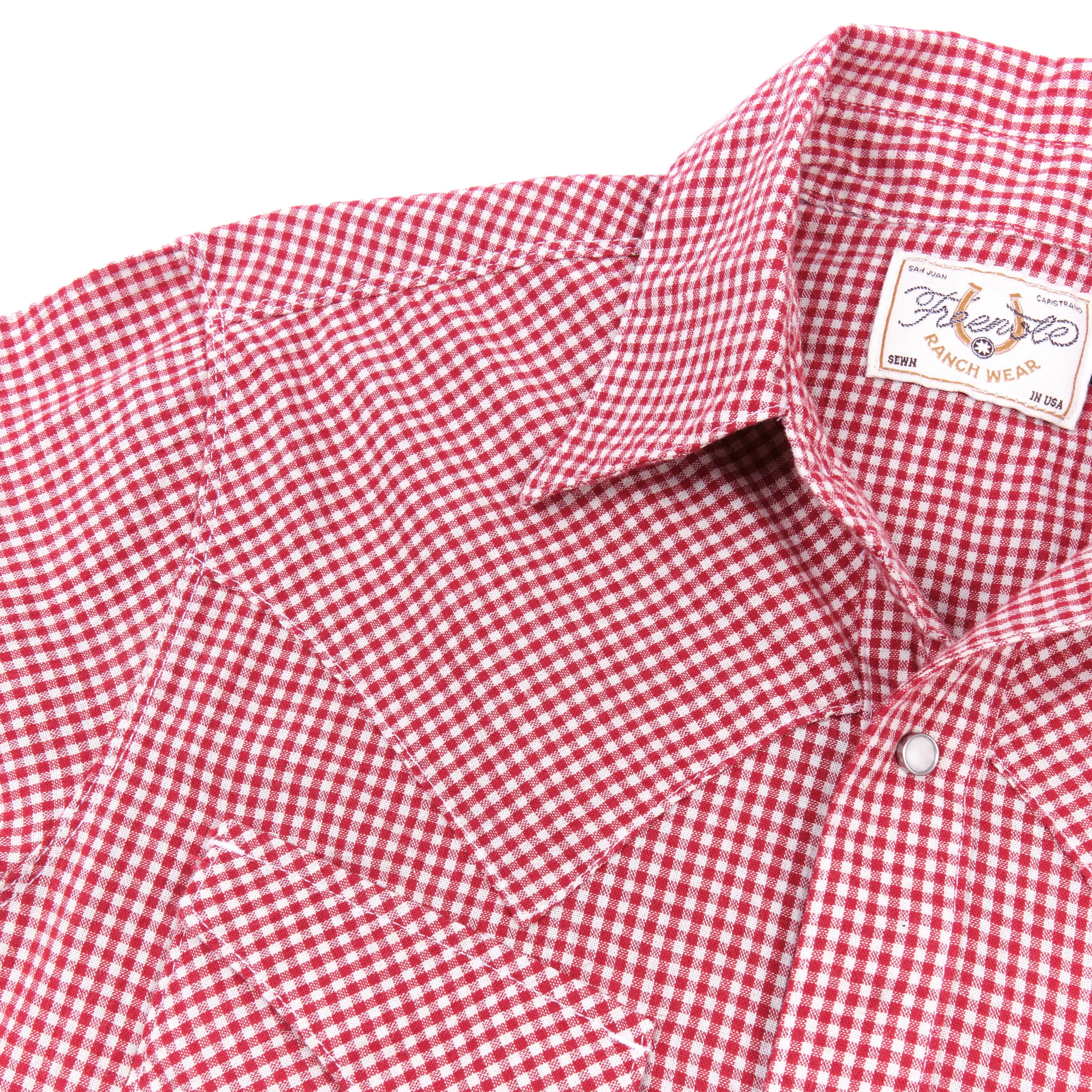 Northfork Red Gingham sold by Freenote Cloth product image thumbnail 4