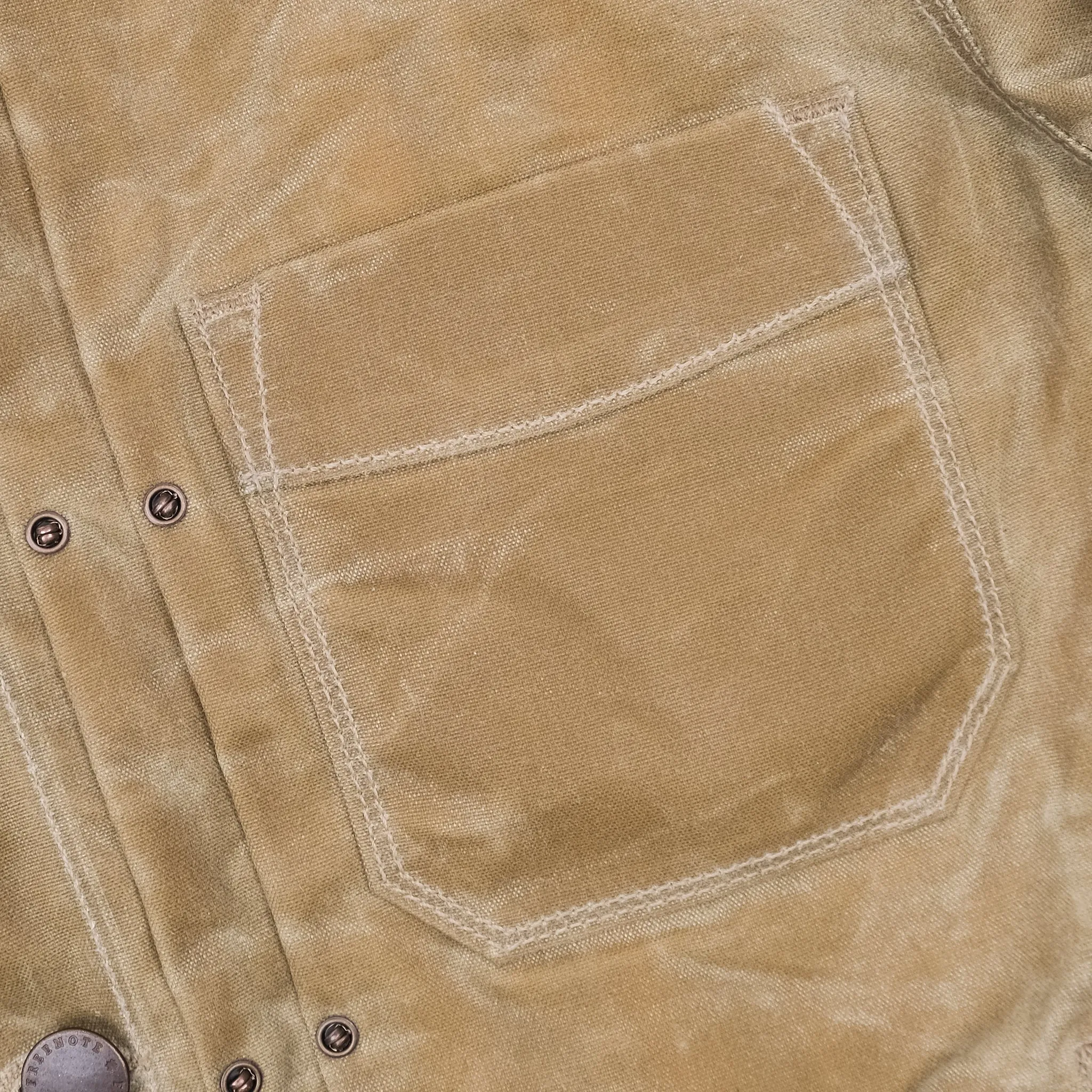 Riders Jacket Waxed Canvas <span>Tumbleweed Brown Interior</span> sold by Freenote Cloth product image thumbnail 5