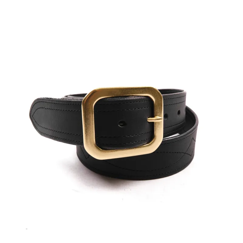 Wilkinson - Rambler Belt Double Black made by Freenote Cloth