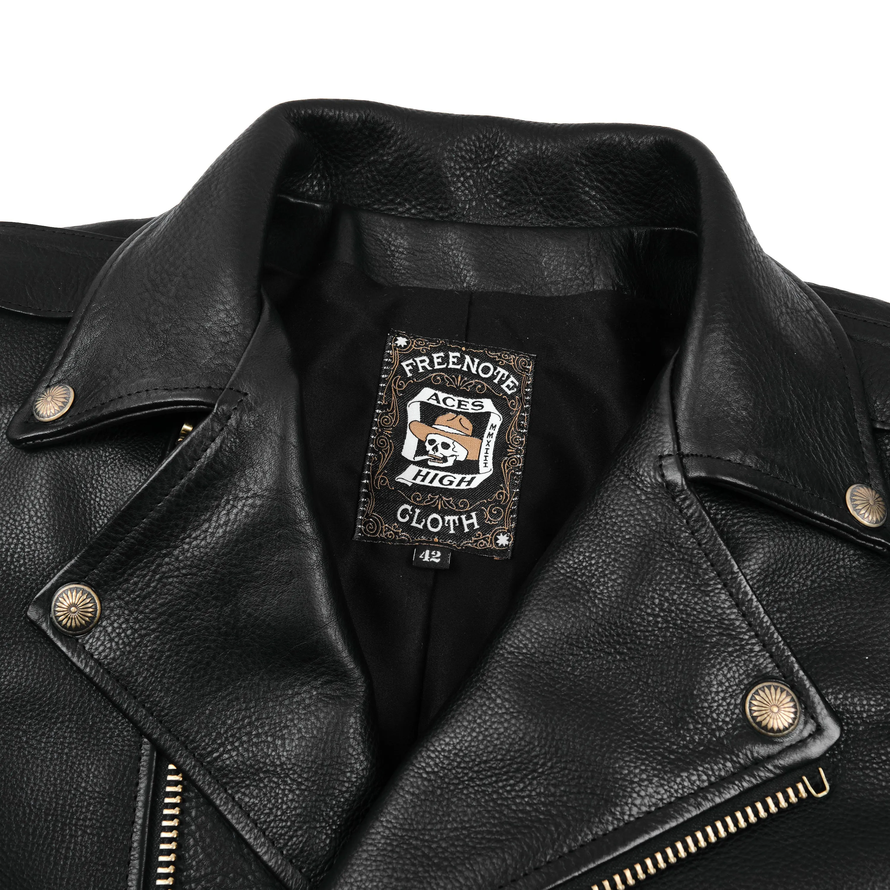 Mooch Moto Jacket Black Steerhide sold by Freenote Cloth product image thumbnail 2