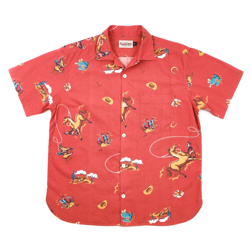 Hawaiian Orange Cowboy made by Freenote Cloth
