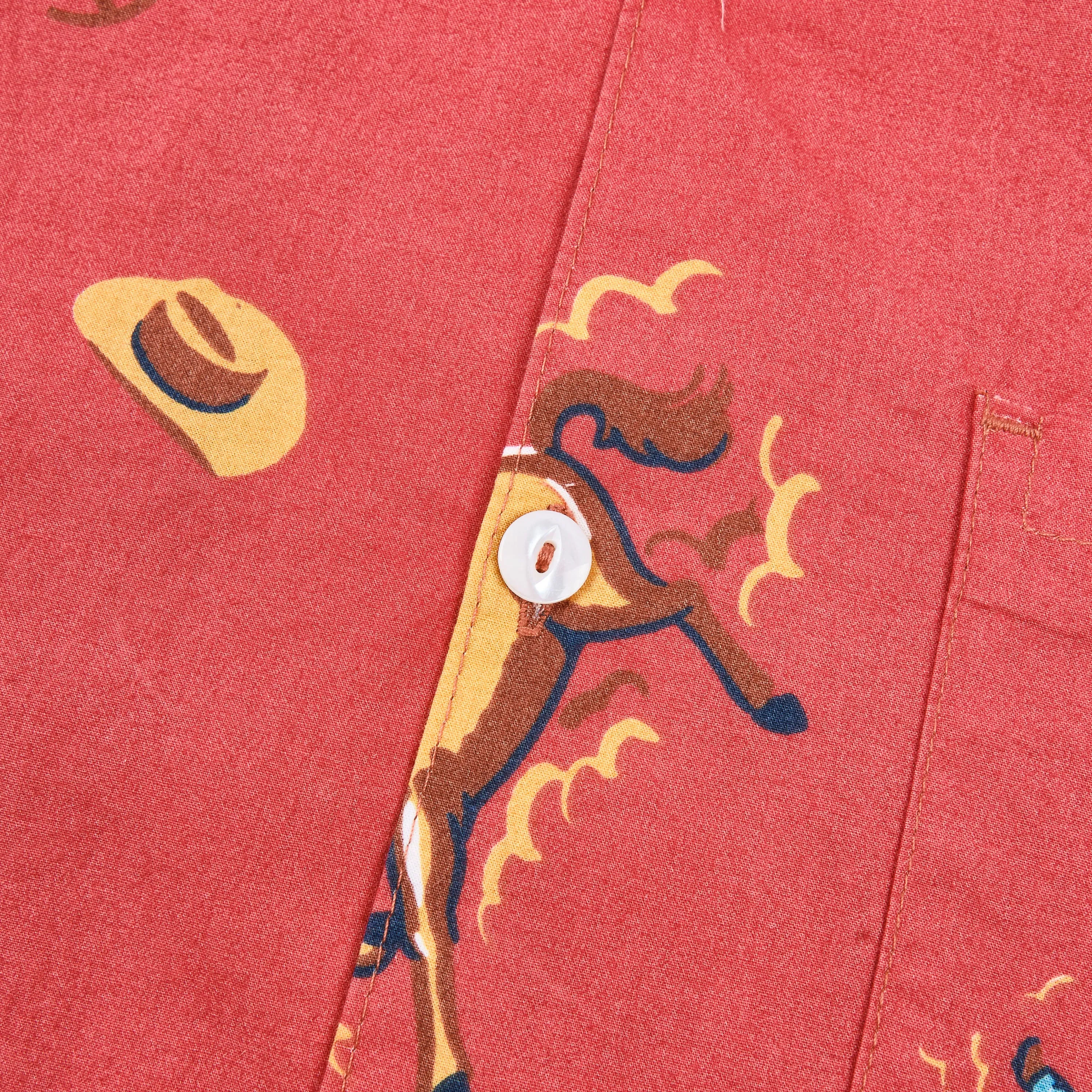Hawaiian Orange Cowboy sold by Freenote Cloth product image thumbnail 4