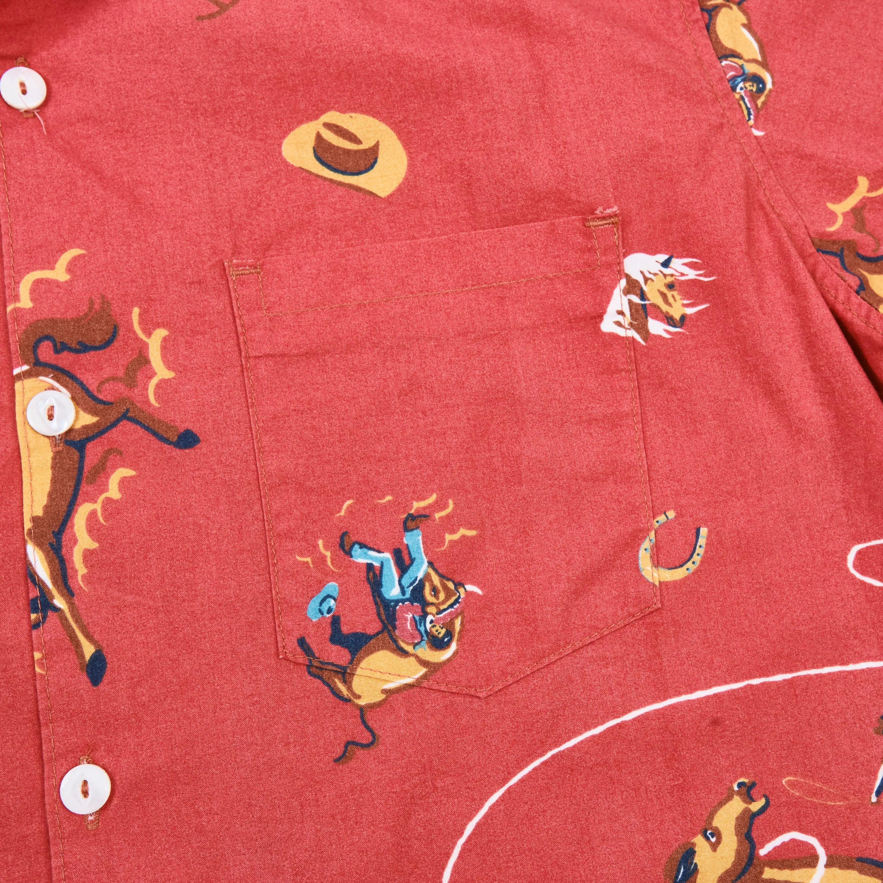 Hawaiian Orange Cowboy sold by Freenote Cloth product image thumbnail 3