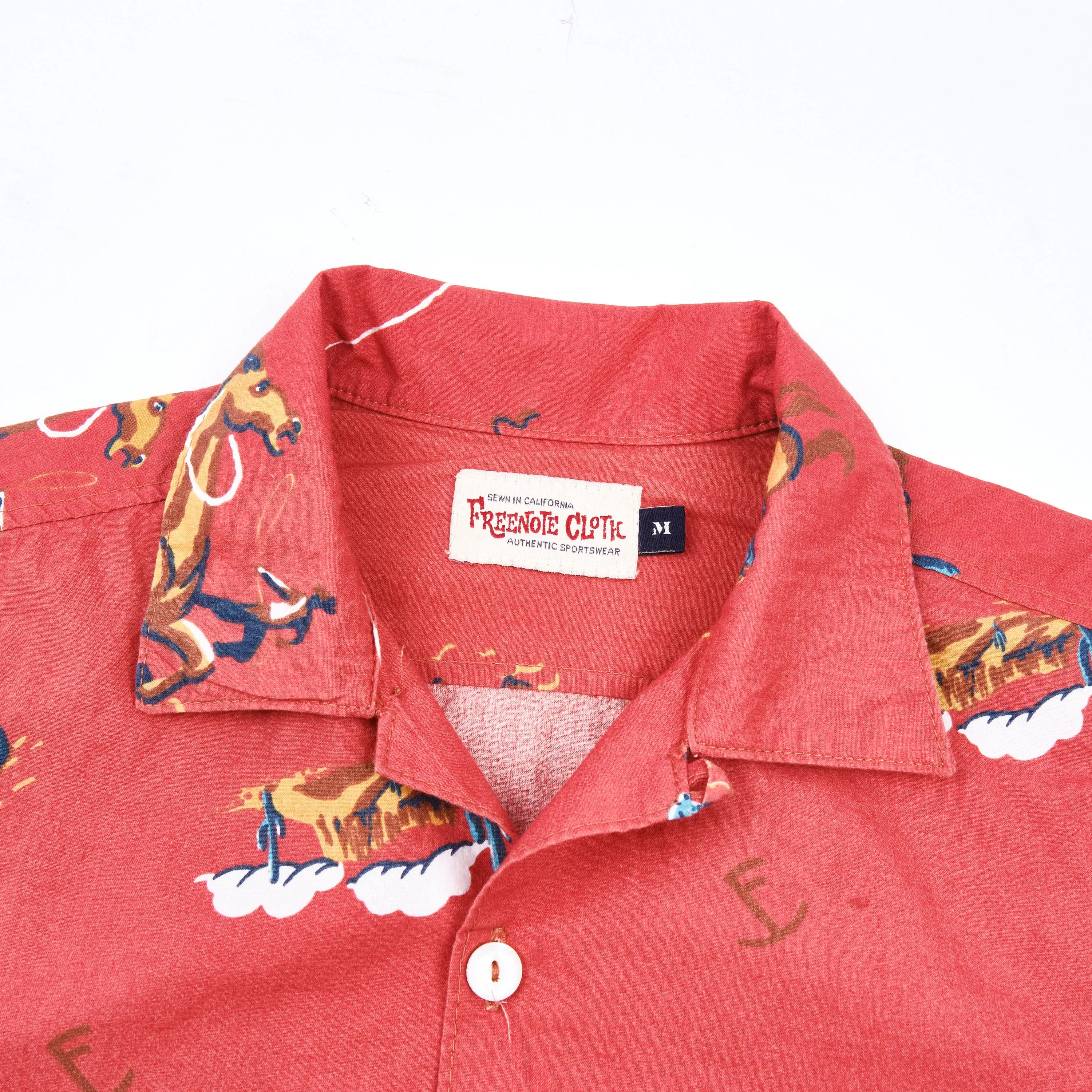 Hawaiian Orange Cowboy sold by Freenote Cloth product image thumbnail 2