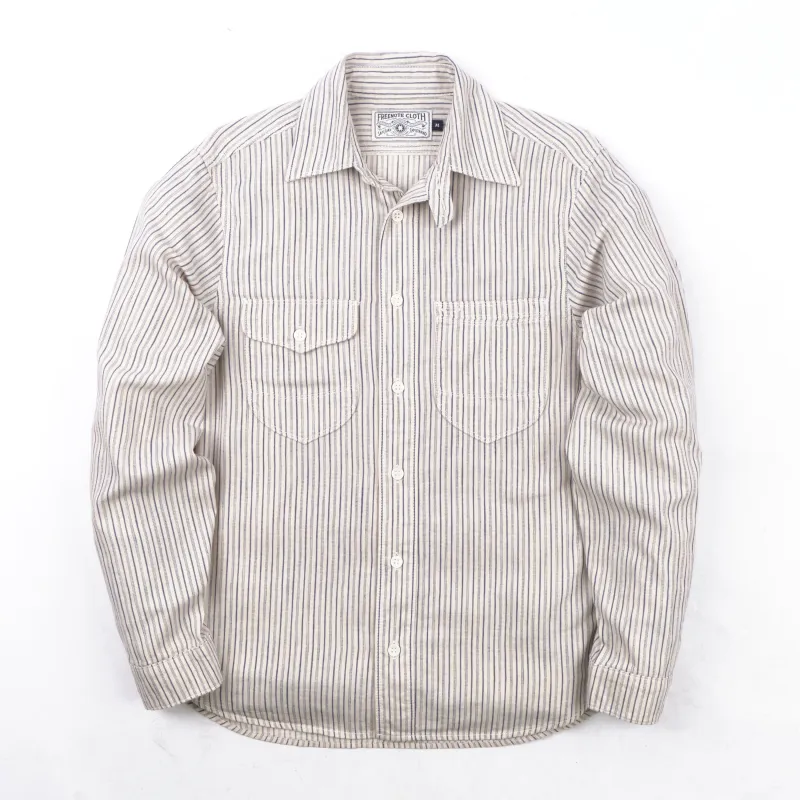 Modesto Shirt Stripe made by Freenote Cloth