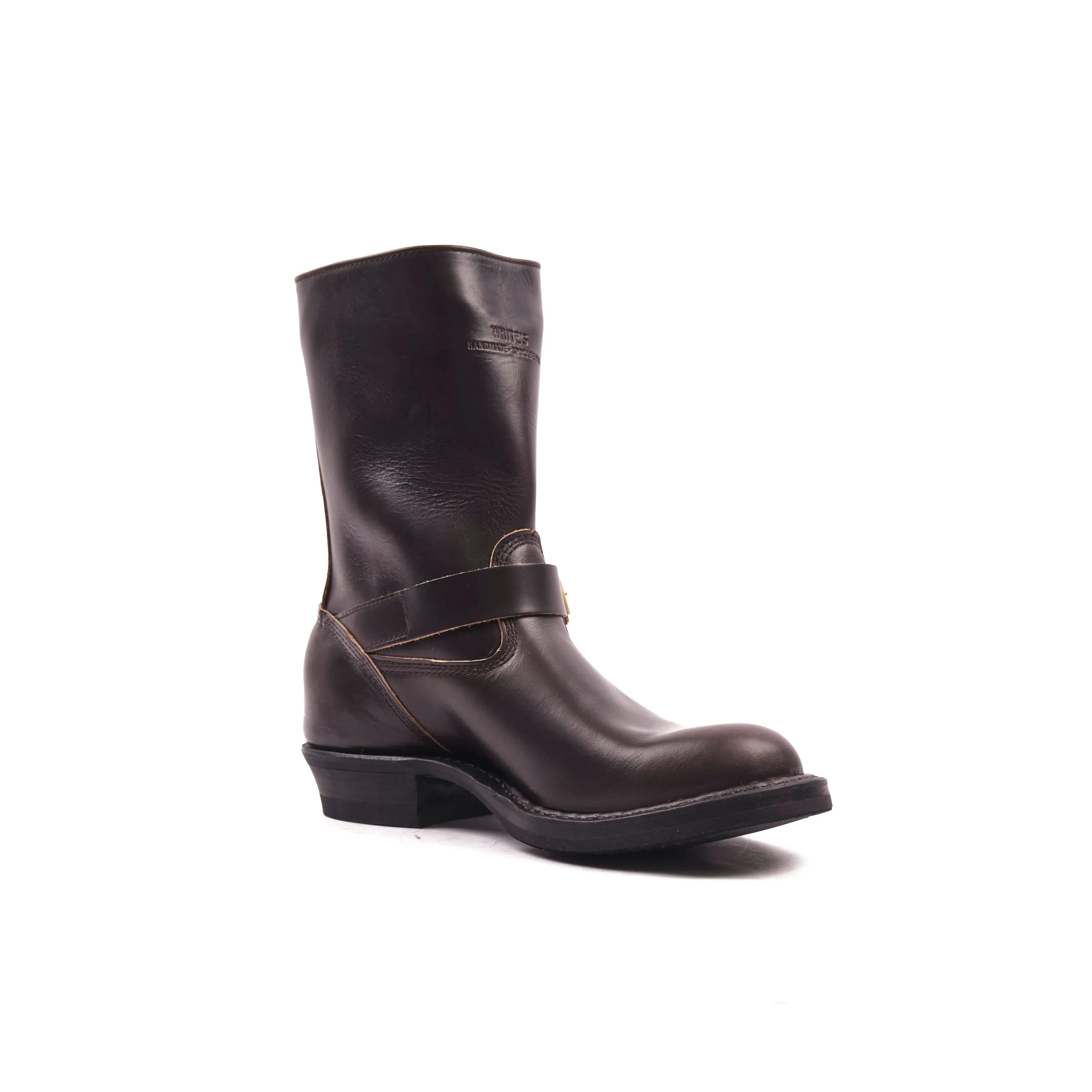 PREORDER - FREENOTE CLOTH X WHITE'S BOOTS - GRIZZLY ENGINEER - BLACK BROWN CXL sold by Freenote Cloth product image thumbnail 4