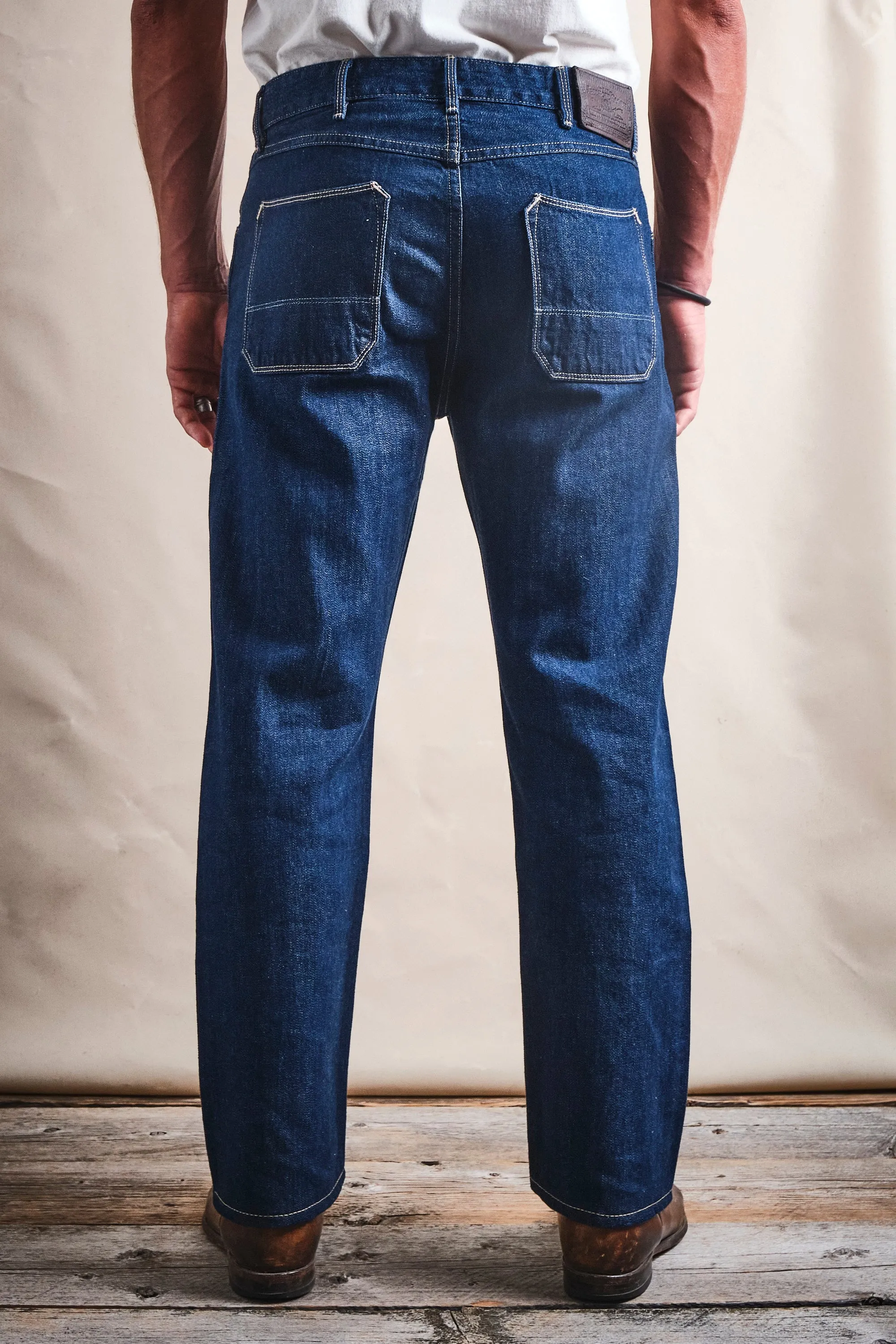 Wilkes Western 11 Ounce Memphis Blue Rinsed sold by Freenote Cloth product image thumbnail 5