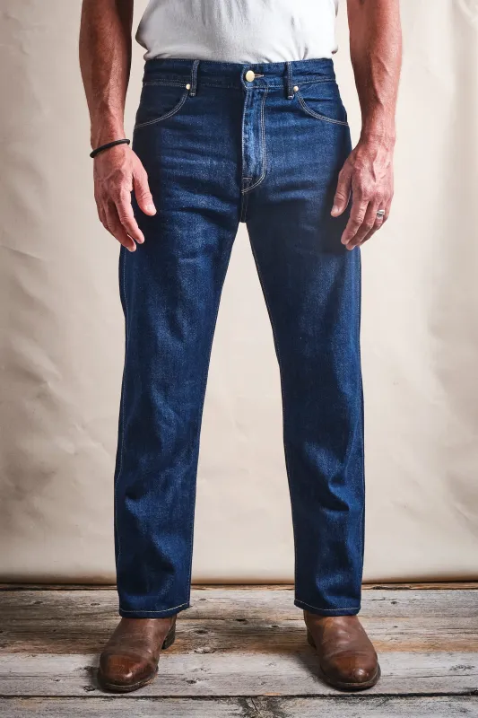 Wilkes Western 11 Ounce Memphis Blue Rinsed made by Freenote Cloth