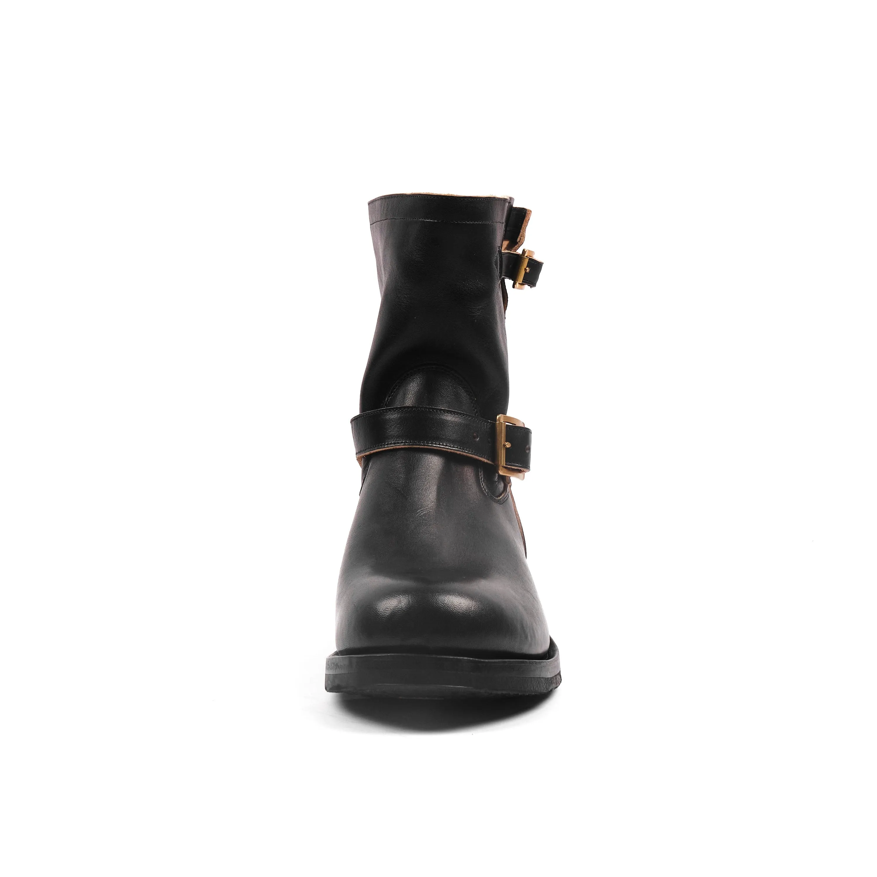 VIBERG ENGINEER BOOT - 2005 LAST - MARYAM NERO VACCHETTA LUCIDA sold by Freenote Cloth product image thumbnail 5