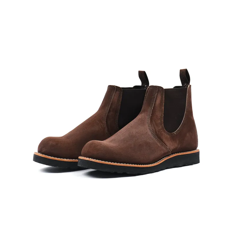 Red Wing Heritage Chelsea - Chocolate Muleskinner 3195 made by Red Wing Shoes