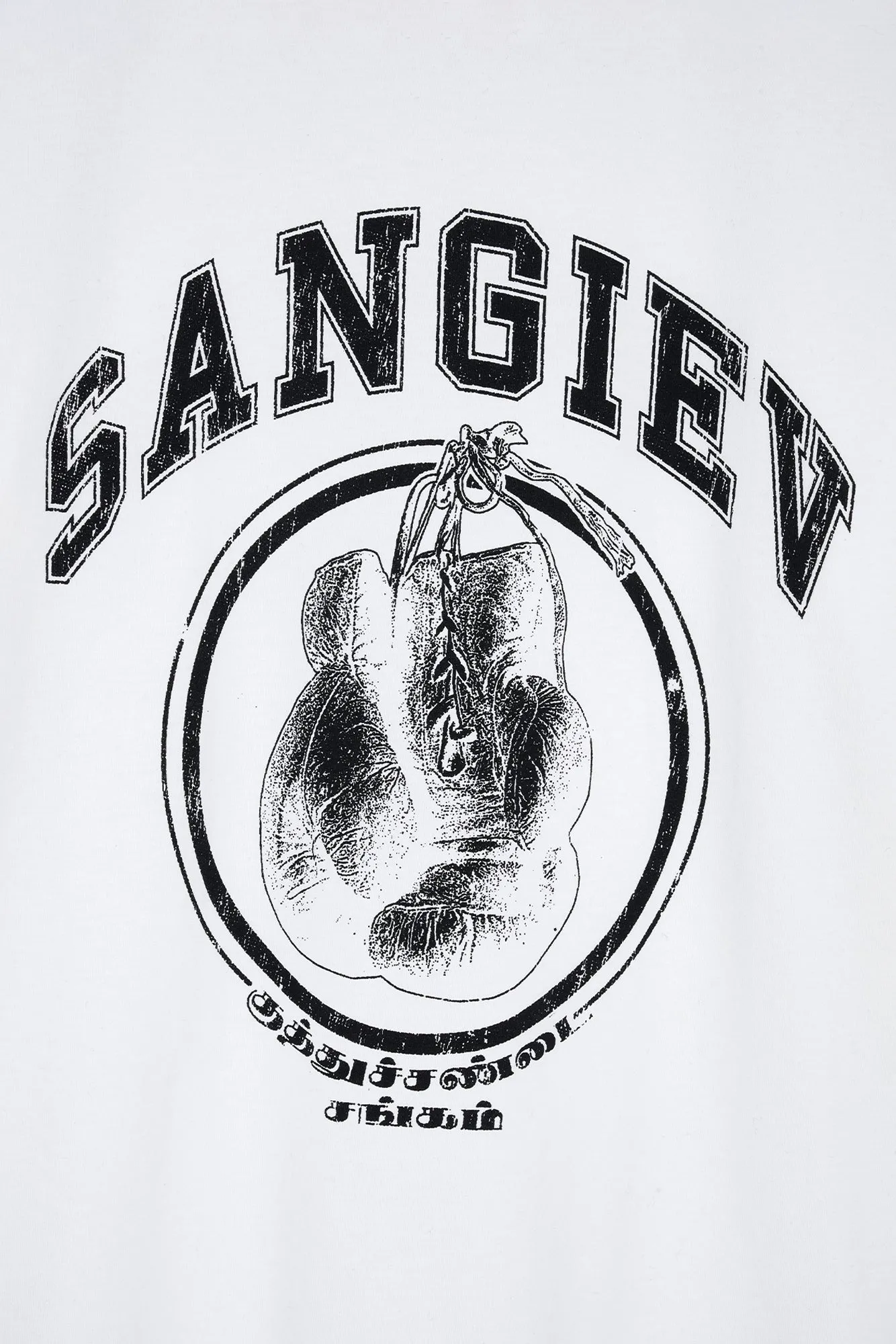 Boxing Club Ringer Tee sold by Sangiev product image thumbnail 3