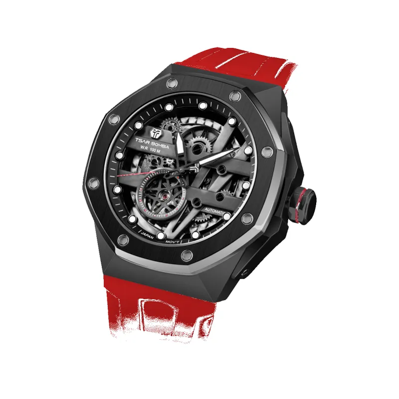 Elemental-Automatic Watch TB8803A（US） made by TSAR BOMBA