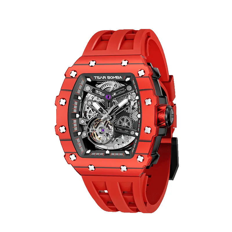 Elemental-Carbon Fiber Automatic Watch TB8208CF(EU) sold by TSAR BOMBA product image thumbnail 4