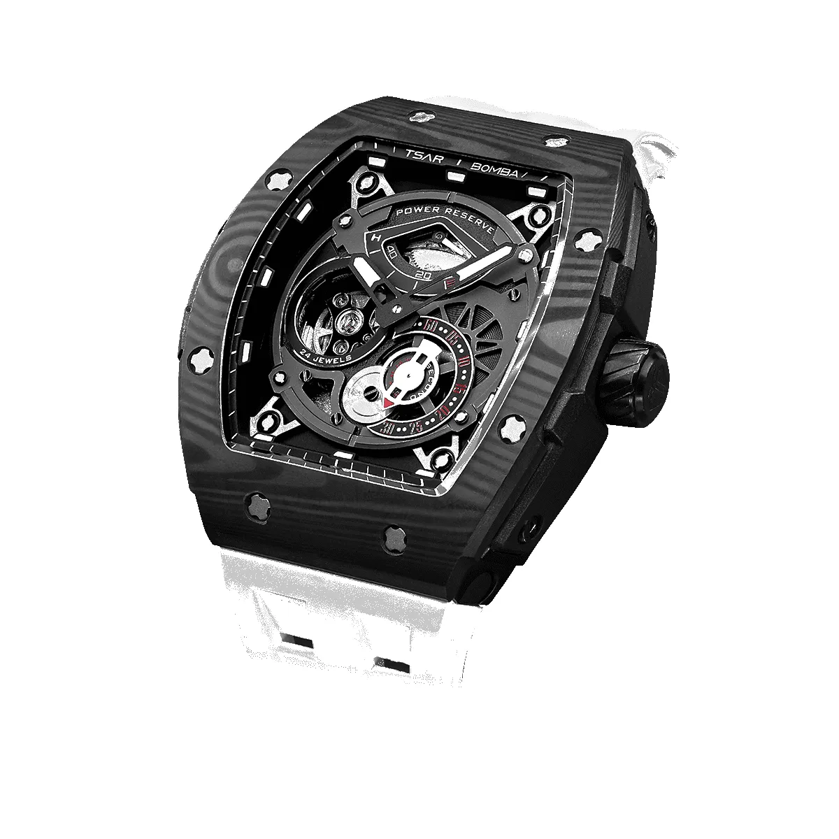 Elemental-Carbon Fiber Automatic Watch TB8210CF(US) sold by TSAR BOMBA