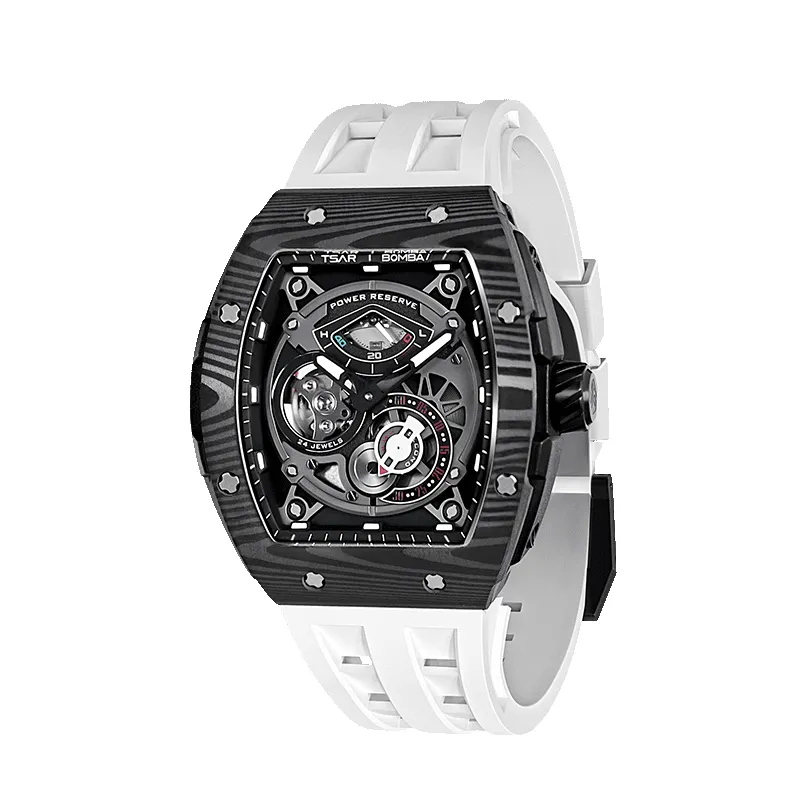 Elemental-Carbon Fiber Automatic Watch TB8210CF(US) sold by TSAR BOMBA product image thumbnail 4