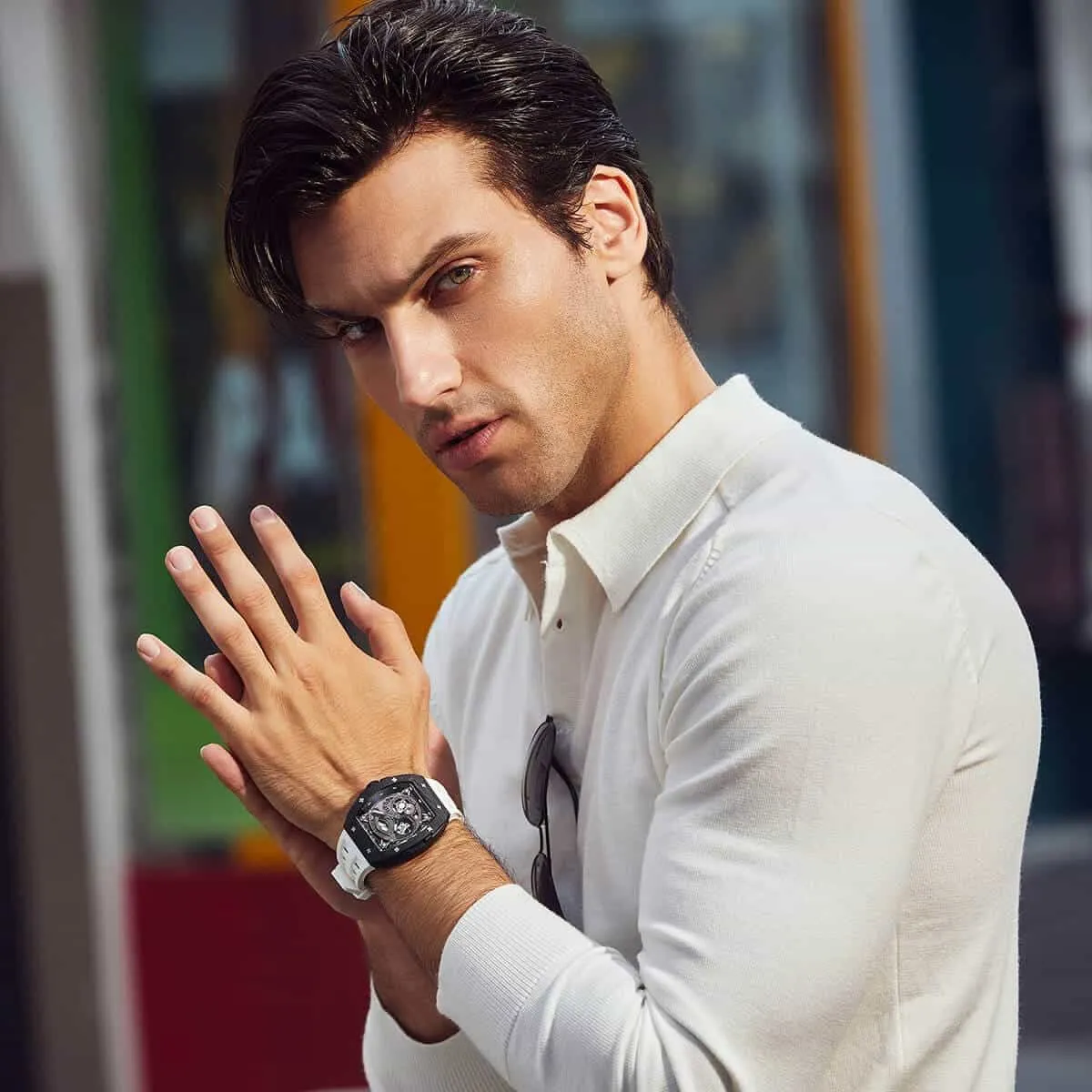 Elemental-Carbon Fiber Automatic Watch TB8210CF(US) sold by TSAR BOMBA product image thumbnail 5