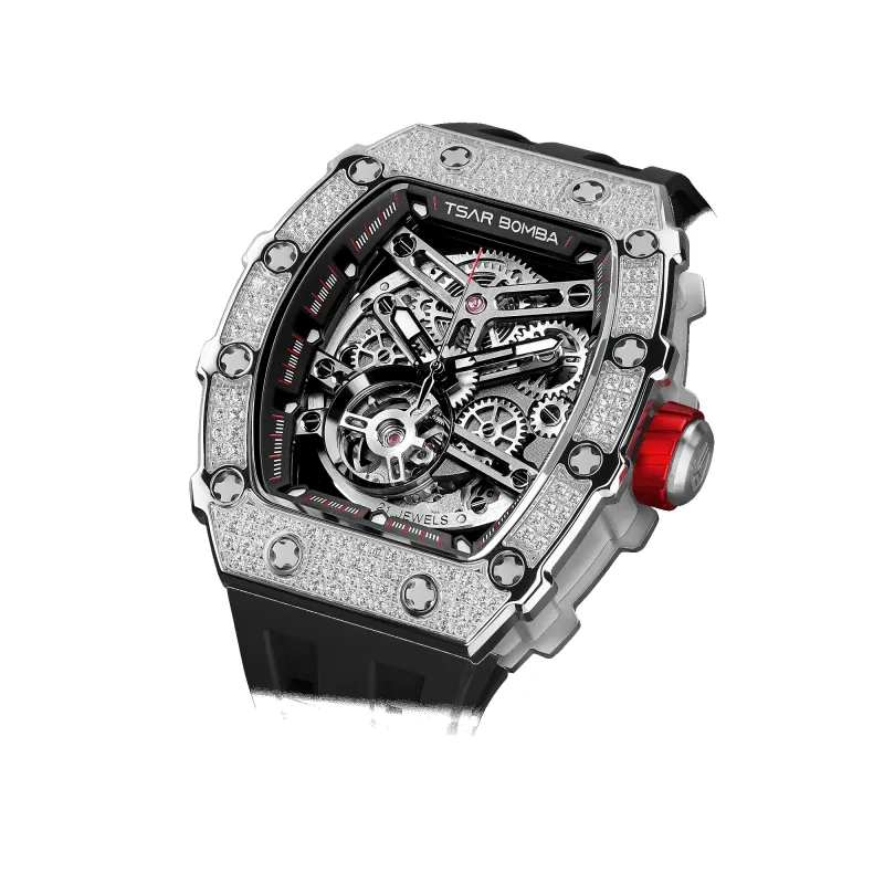 Elemental-Cubic Zirconia Automatic Watch TB8208D(US) sold by TSAR BOMBA