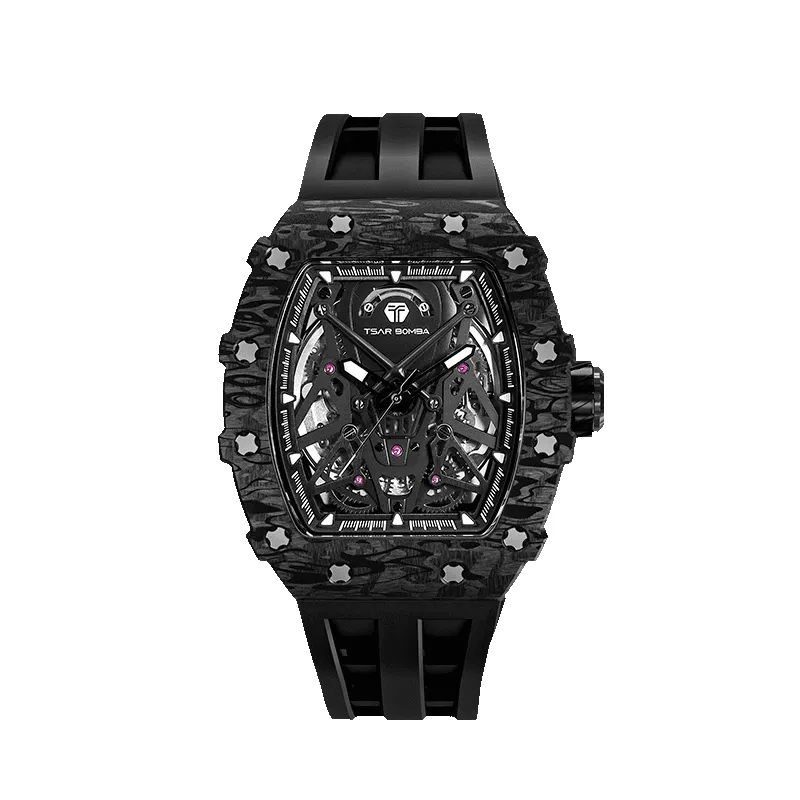 Elemental-Carbon Fiber Automatic Watch TB8207CF sold by TSAR BOMBA product image thumbnail 3