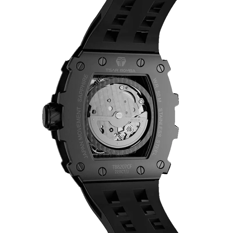 Elemental-Carbon Fiber Automatic Watch TB8207CF sold by TSAR BOMBA product image thumbnail 2