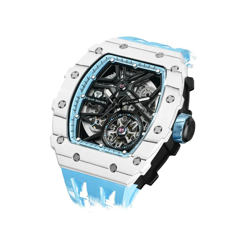Elemental-Carbon Fiber Automatic Watch TB8209CF sold by TSAR BOMBA