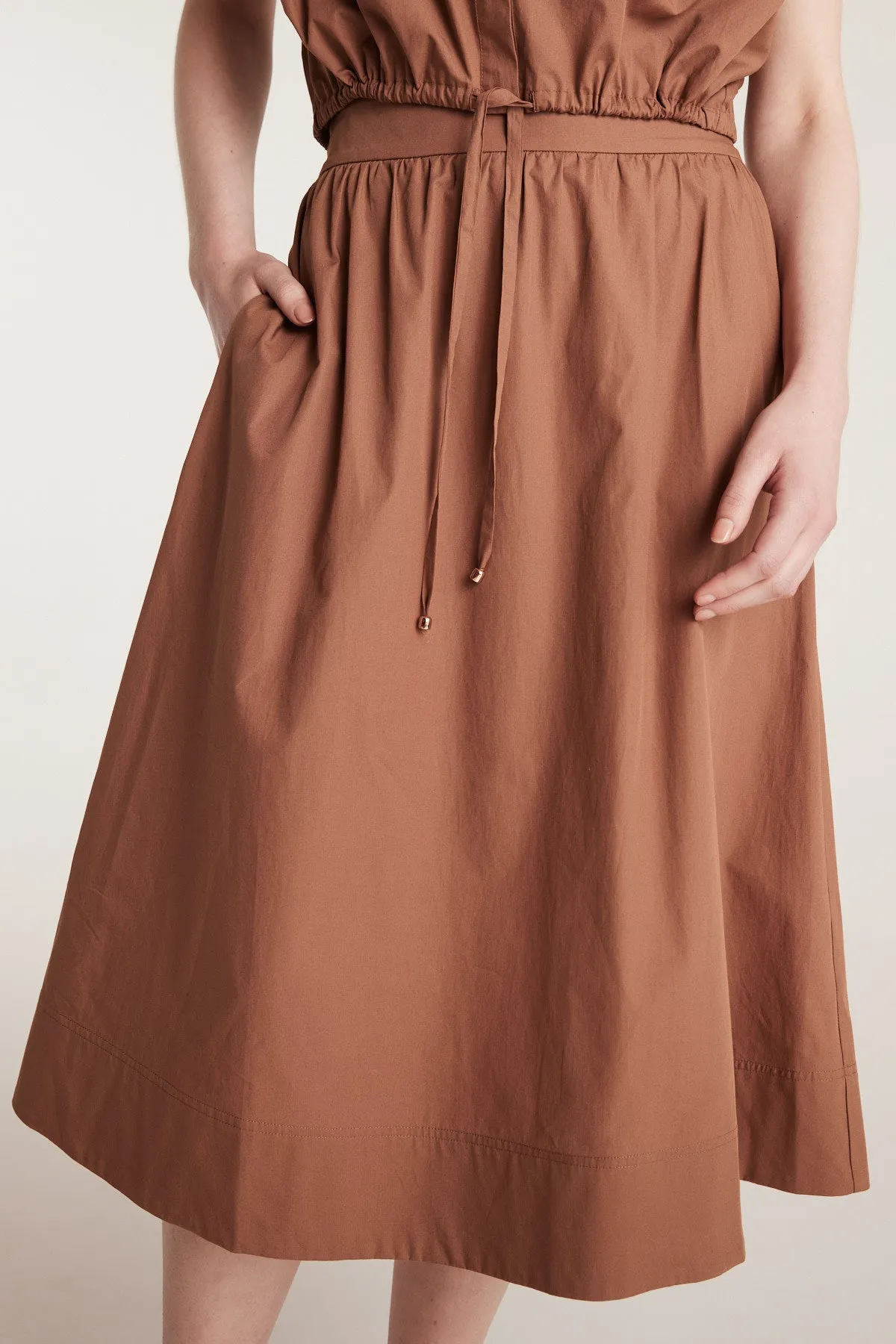 Cotton Skirt - Mocha sold by Perri Cutten product image thumbnail 2