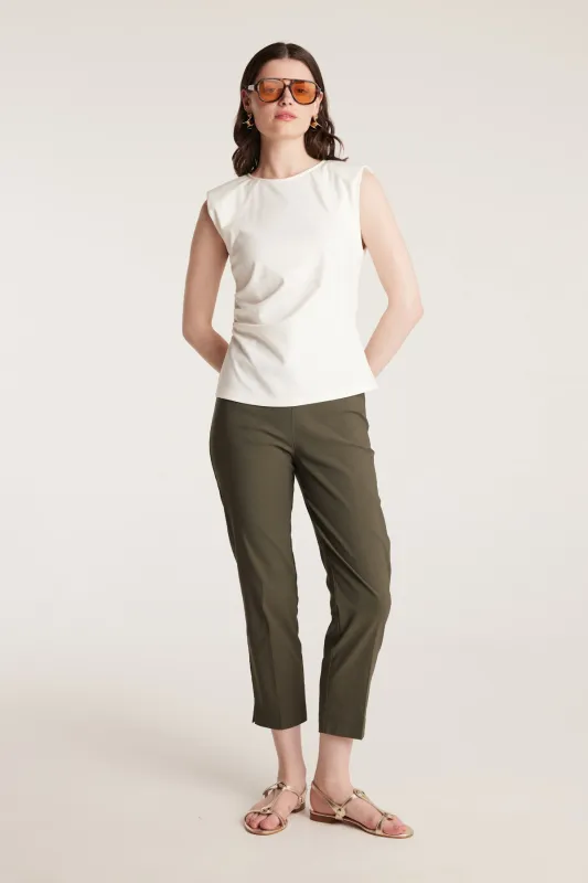 Ponte Top - White made by Perri Cutten