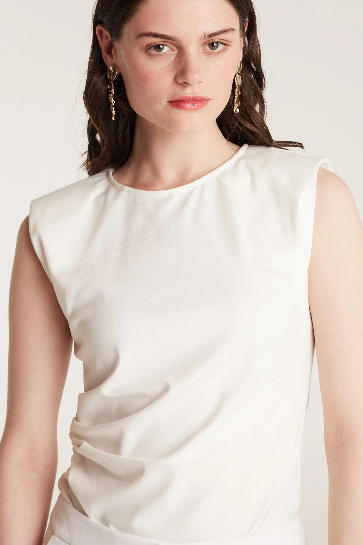 Ponte Top - White sold by Perri Cutten product image thumbnail 2