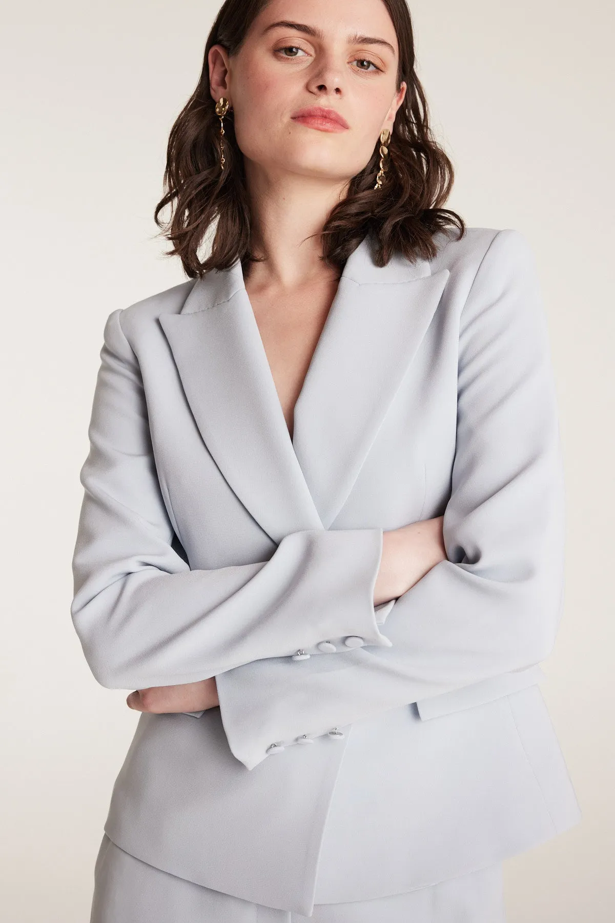 Genoa Jacket - Powder Blue sold by Perri Cutten product image thumbnail 2