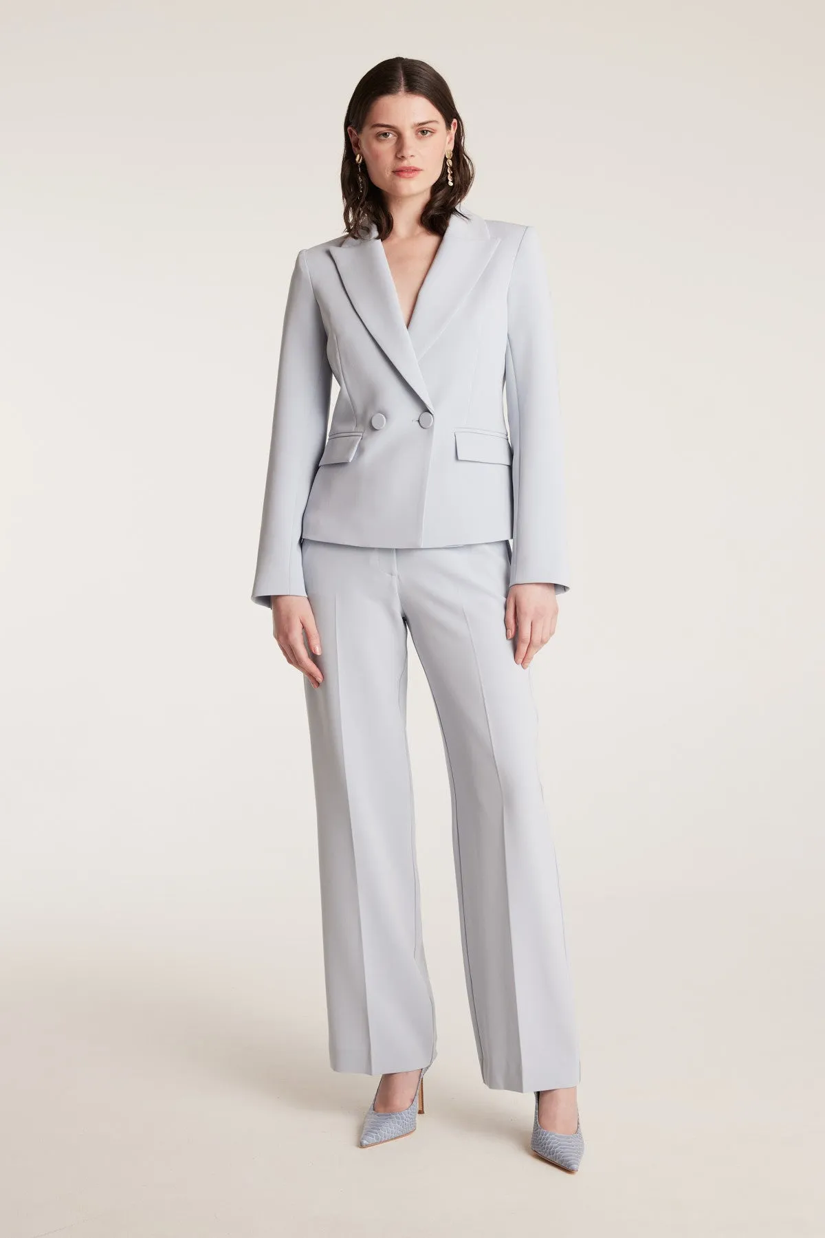 Genoa Jacket - Powder Blue sold by Perri Cutten