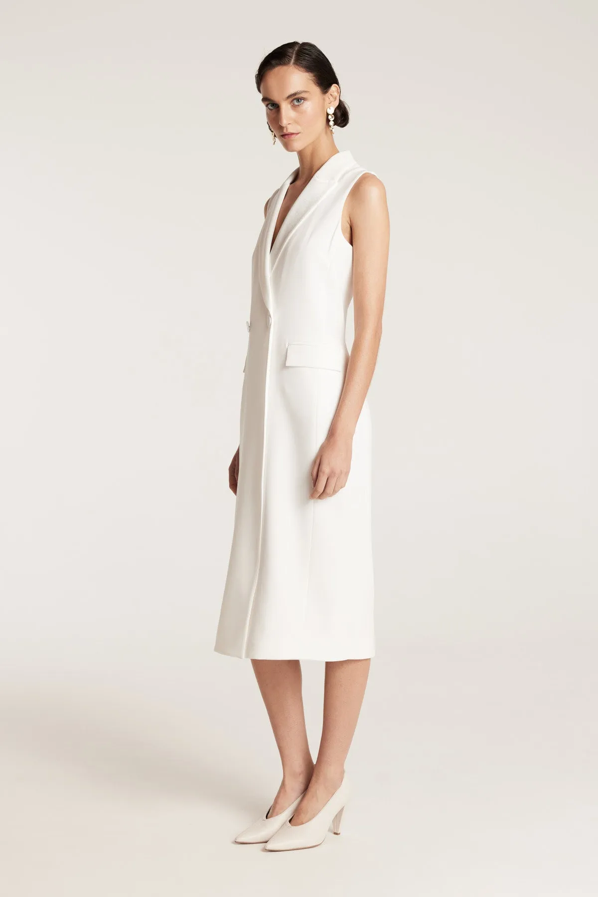 Diana Dress - Ivory sold by Perri Cutten product image thumbnail 3