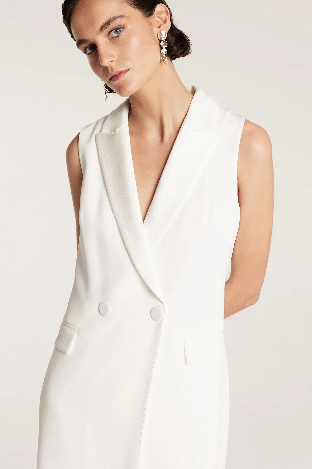 Diana Dress - Ivory sold by Perri Cutten product image thumbnail 5
