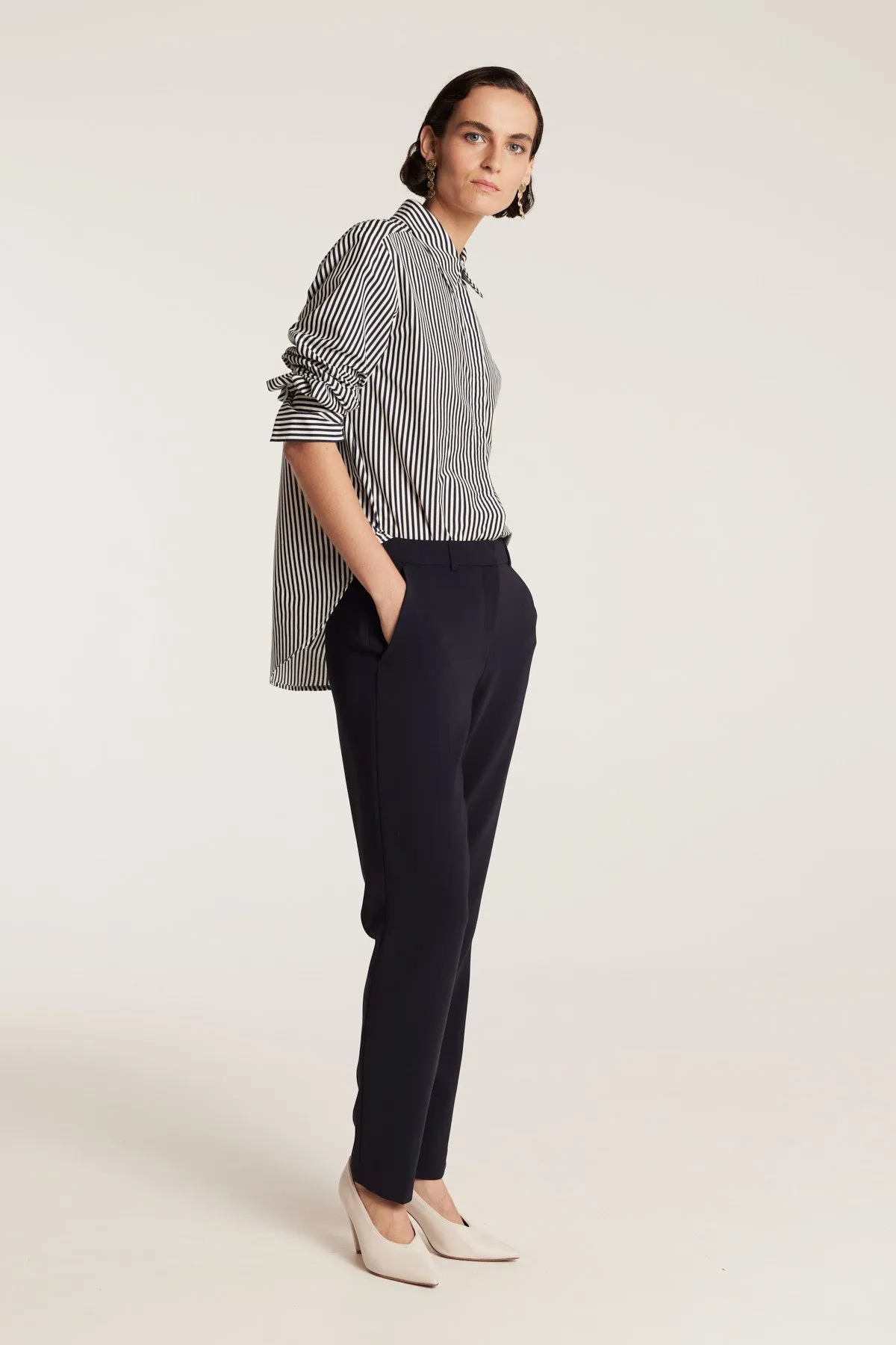 Modern Suit Pant - Navy sold by Perri Cutten product image thumbnail 3