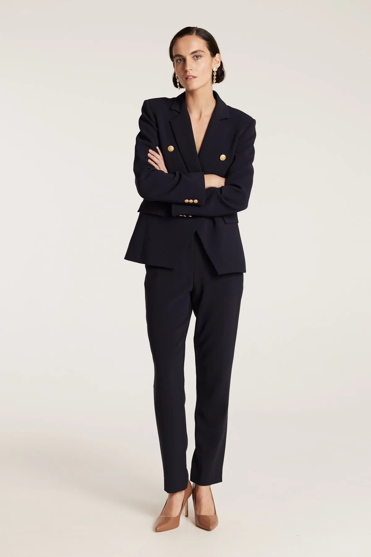 Modern Suit Pant - Navy sold by Perri Cutten product image thumbnail 5