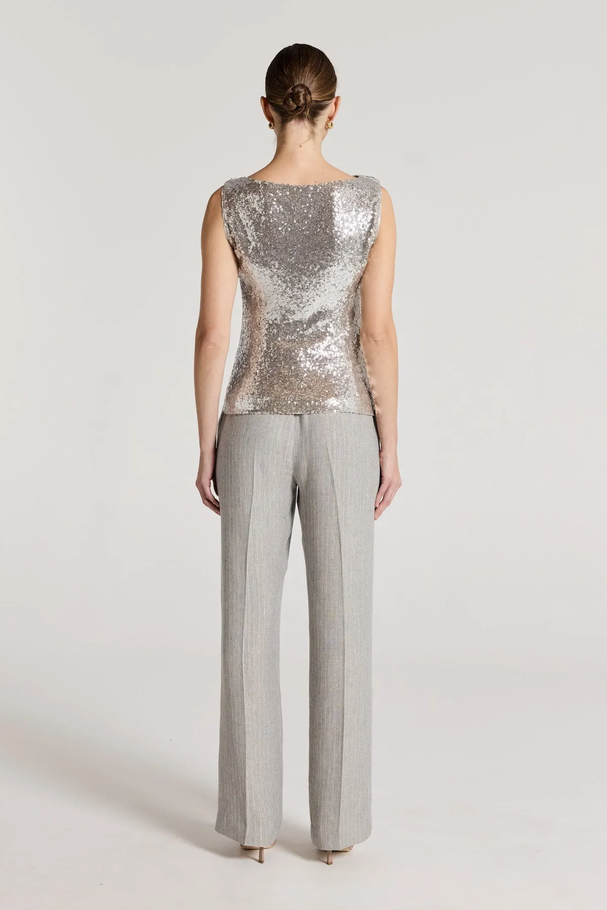 Elsa Top - Silver sold by Perri Cutten product image thumbnail 5