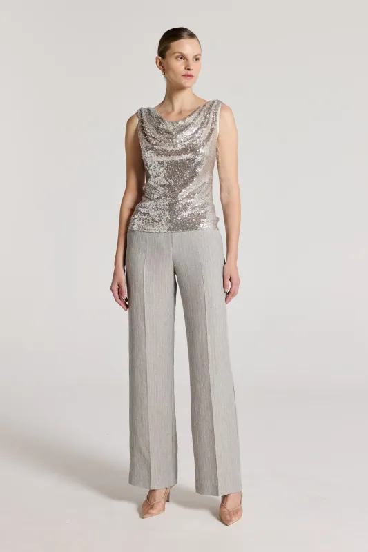 Elsa Top - Silver sold by Perri Cutten